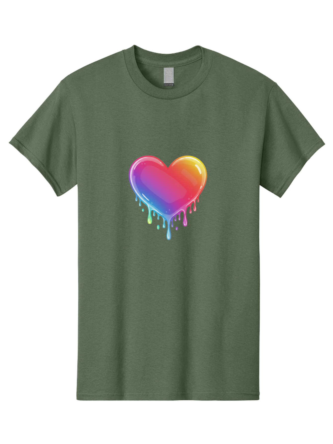 Melting-Heart-1 Men'S Graphic Tee, 100% Cotton, Comfortable Casual Summer Wear, Machine Washable, Vintage Camera, Old Camera, Antique Camera, Black Camera, Classic Photography, Photography Equipment, Nostalgic Device, Film Camera, Camera Art Baj574