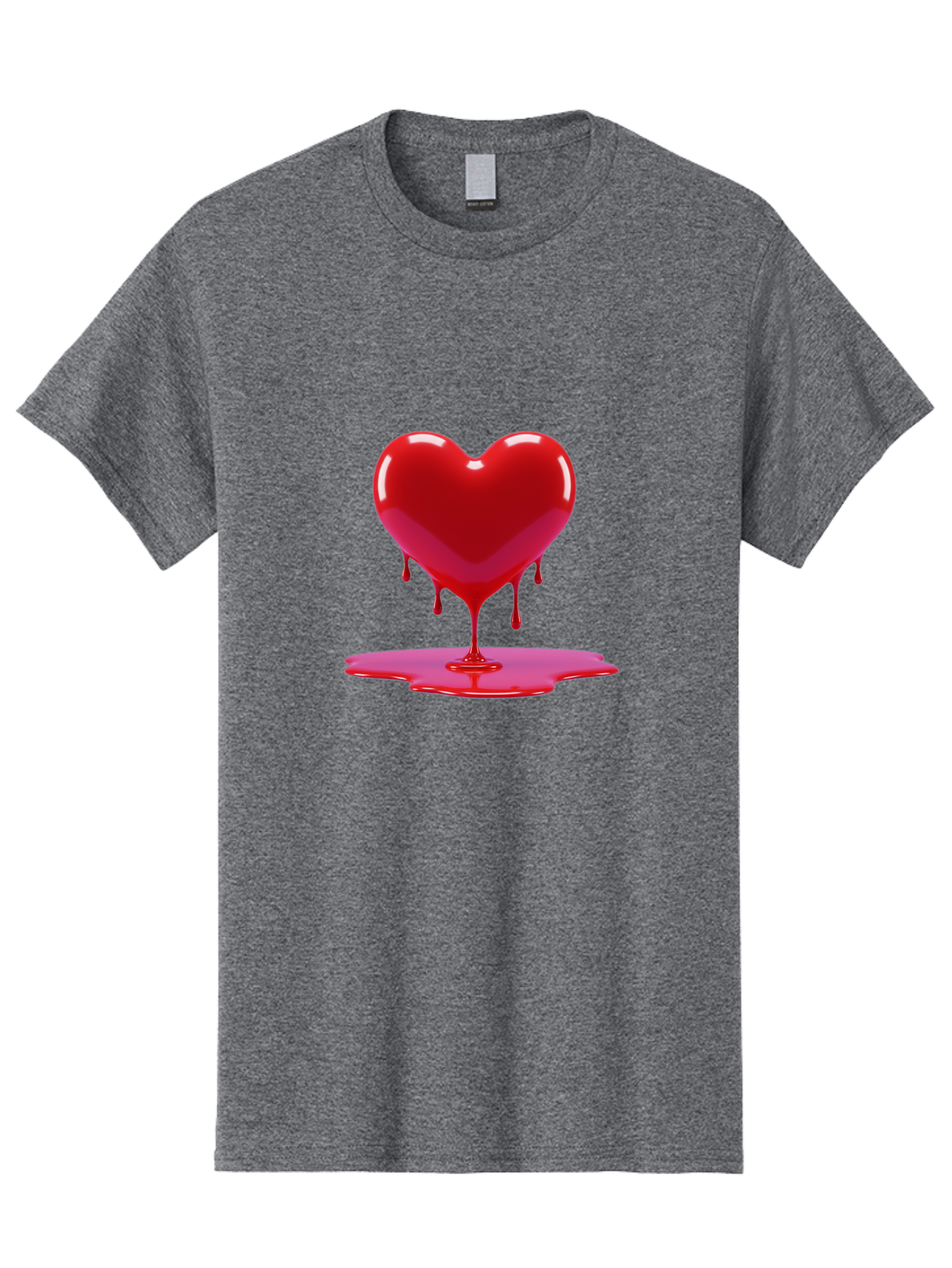 Melting-Heart-14 Men'S Graphic Tee, 100% Cotton, Comfortable Casual Summer Wear, Machine Washable, Vintage Camera, Old Camera, Antique Camera, Black Camera, Classic Photography, Photography Equipment, Nostalgic Device, Film Camera, Camera Art Baj579