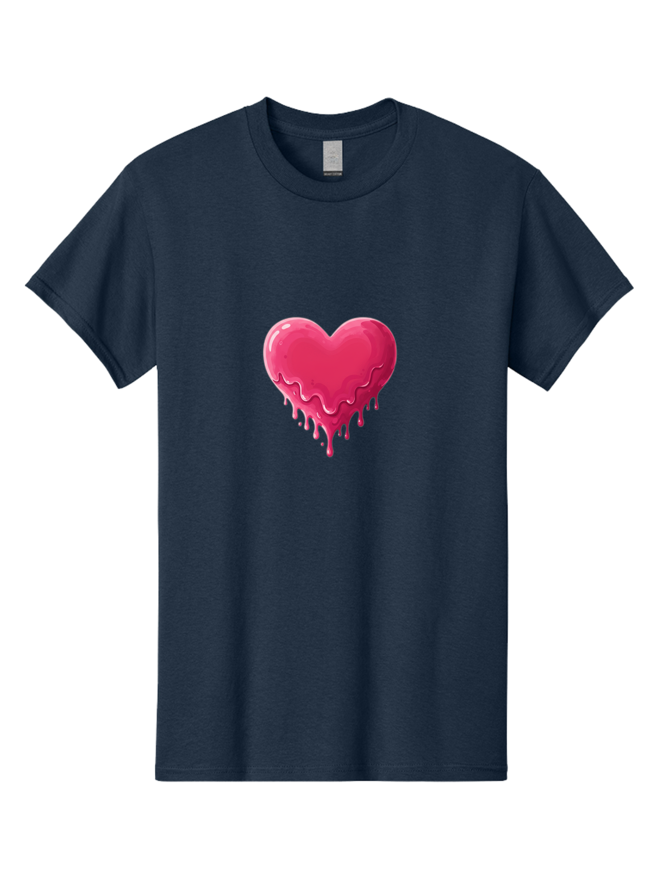 Melting-Heart-2 Men'S Graphic Tee, 100% Cotton, Comfortable Casual Summer Wear, Machine Washable, Vintage Camera, Old Camera, Antique Camera, Black Camera, Classic Photography, Photography Equipment, Nostalgic Device, Film Camera, Camera Art Baj580