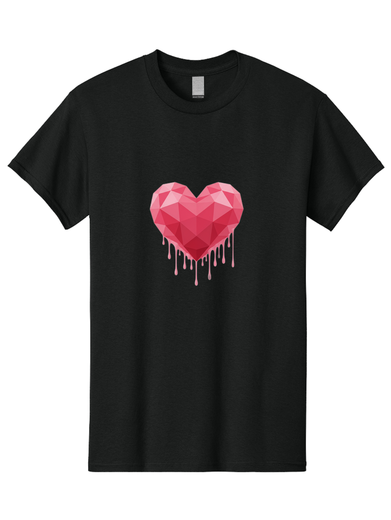 Melting-Heart-3 Men'S Graphic Tee, 100% Cotton, Comfortable Casual Summer Wear, Machine Washable, Vintage Camera, Old Camera, Antique Camera, Black Camera, Classic Photography, Photography Equipment, Nostalgic Device, Film Camera, Camera Art Baj581