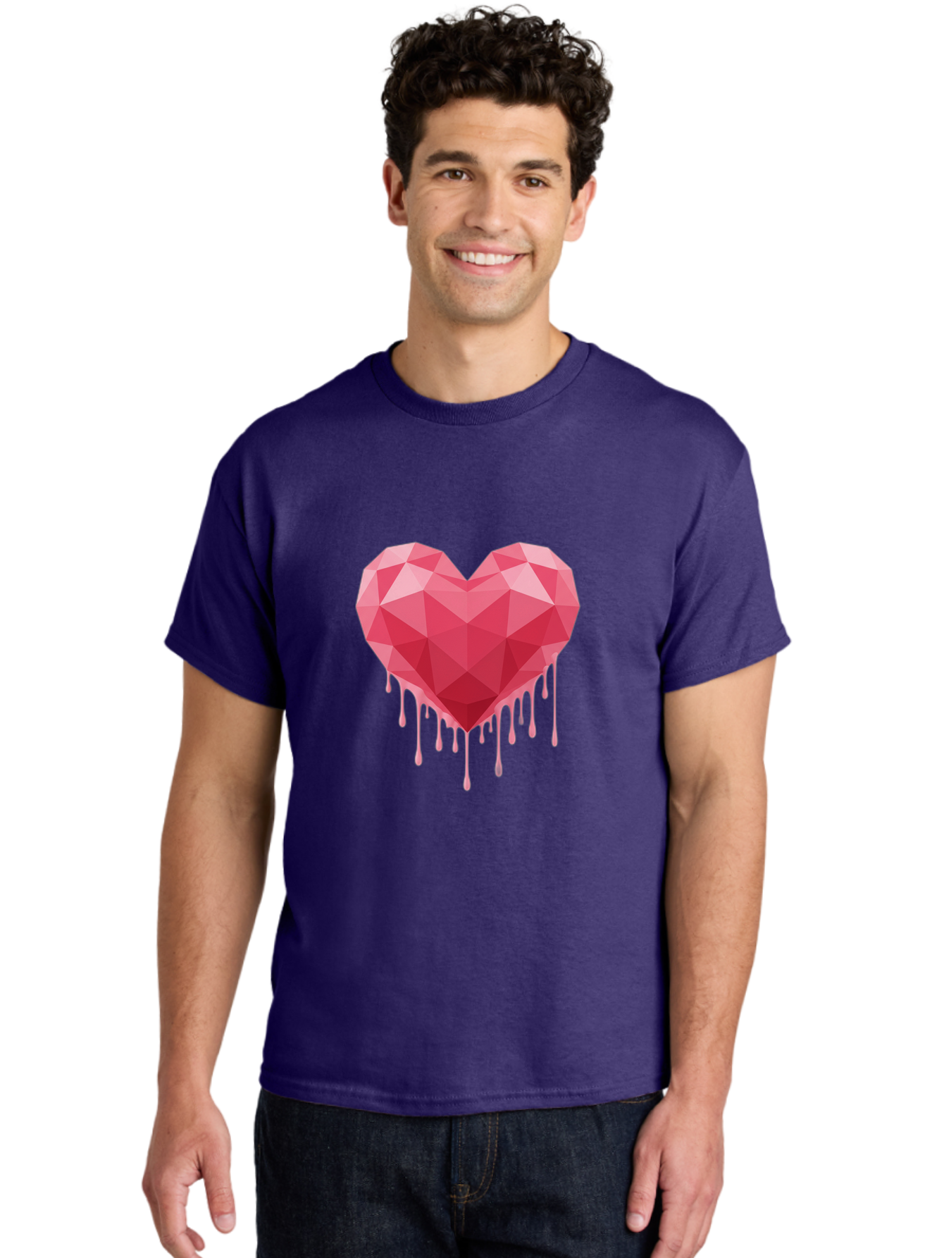 Melting-Heart-3 Men'S Graphic Tee, 100% Cotton, Comfortable Casual Summer Wear, Machine Washable, Vintage Camera, Old Camera, Antique Camera, Black Camera, Classic Photography, Photography Equipment, Nostalgic Device, Film Camera, Camera Art Baj581