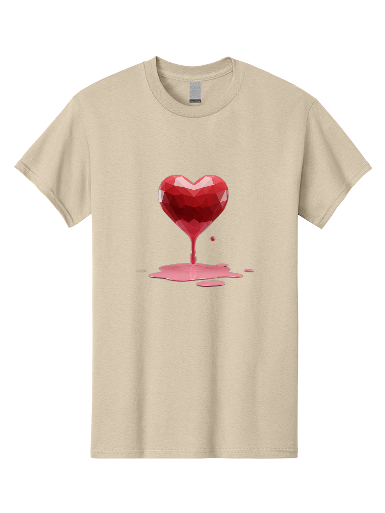 Melting-Heart-4 Men'S Graphic Tee, 100% Cotton, Comfortable Casual Summer Wear, Machine Washable, Vintage Camera, Old Camera, Antique Camera, Black Camera, Classic Photography, Photography Equipment, Nostalgic Device, Film Camera, Camera Art Baj582