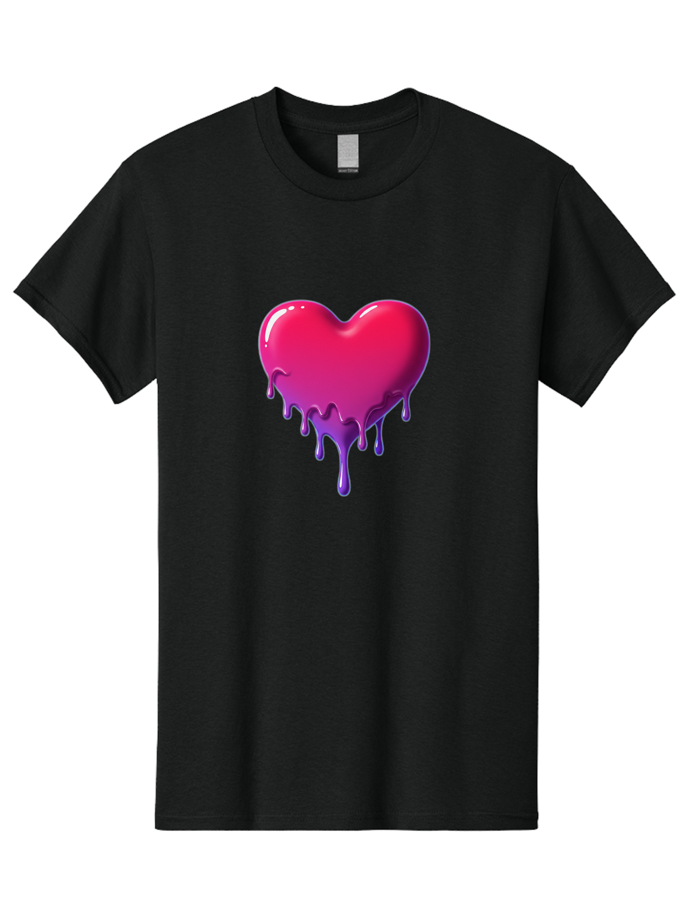 Melting-Heart-5 Men'S Graphic Tee, 100% Cotton, Comfortable Casual Summer Wear, Machine Washable, Vintage Camera, Old Camera, Antique Camera, Black Camera, Classic Photography, Photography Equipment, Nostalgic Device, Film Camera, Camera Art Baj583