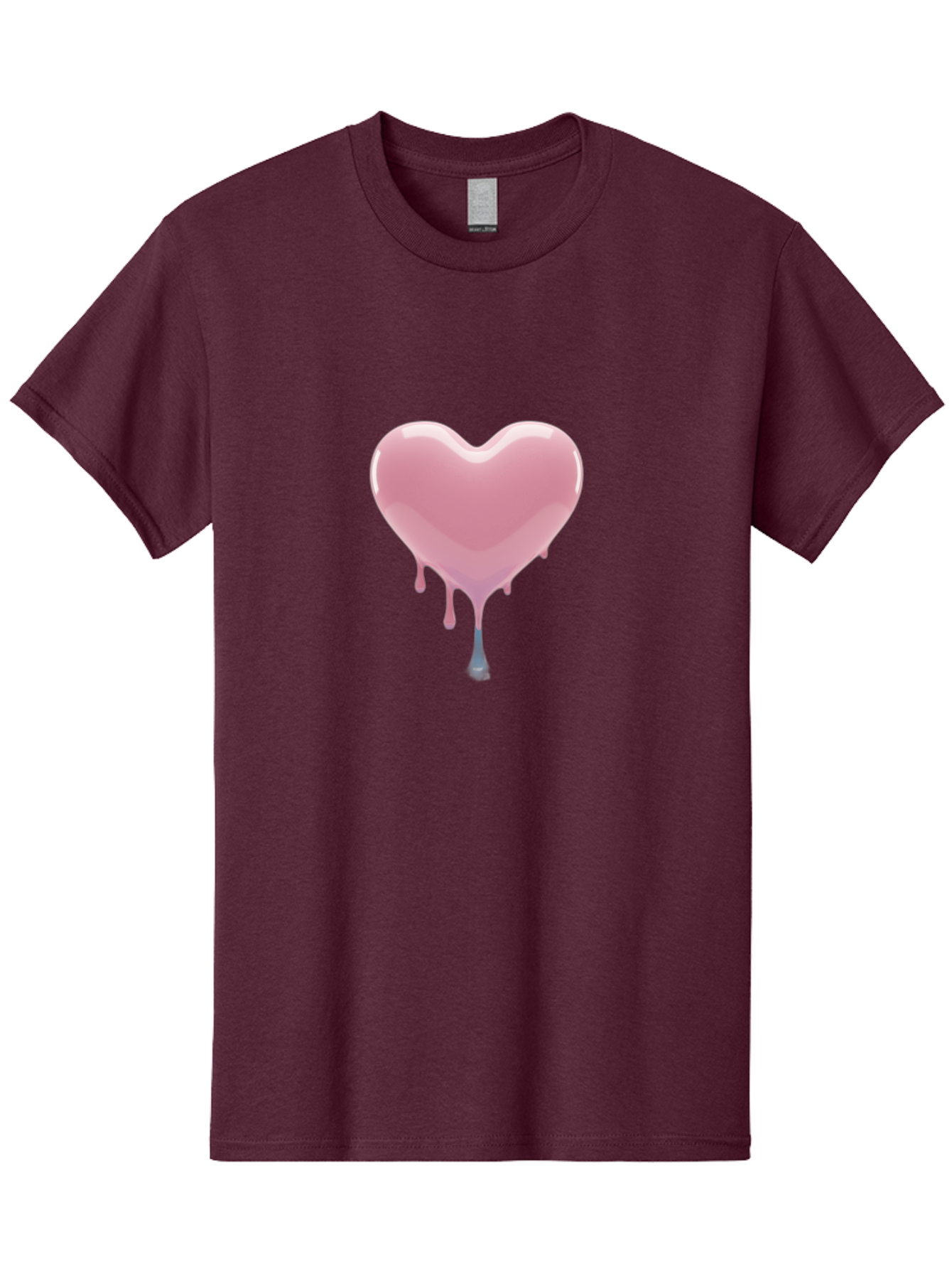 Melting-Heart-6 Men'S Graphic Tee, 100% Cotton, Comfortable Casual Summer Wear, Machine Washable, Vintage Camera, Old Camera, Antique Camera, Black Camera, Classic Photography, Photography Equipment, Nostalgic Device, Film Camera, Camera Art Baj584