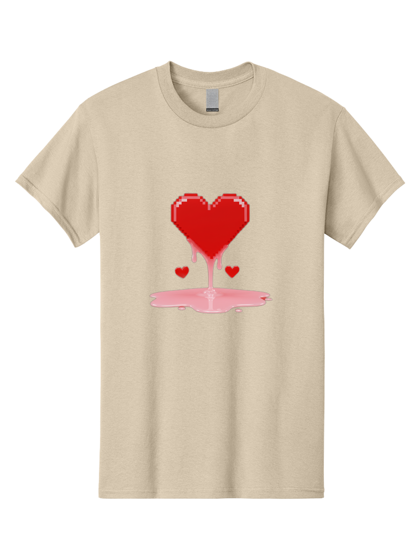 Melting-Heart-8 Men'S Graphic Tee, 100% Cotton, Comfortable Casual Summer Wear, Machine Washable, Vintage Camera, Old Camera, Antique Camera, Black Camera, Classic Photography, Photography Equipment, Nostalgic Device, Film Camera, Camera Art Baj586