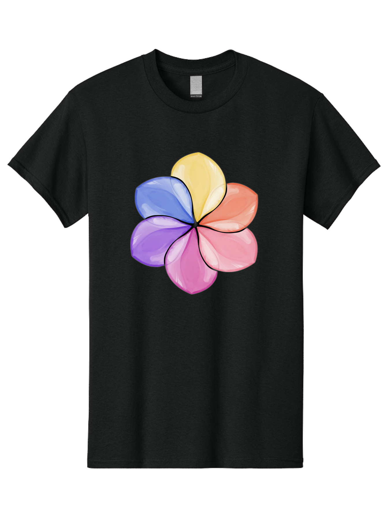 Multicolored-Flower Men'S Graphic Tee, 100% Cotton, Comfortable Casual Summer Wear, Machine Washable, Vintage Camera, Old Camera, Antique Camera, Black Camera, Classic Photography, Photography Equipment, Nostalgic Device, Film Camera, Baj595