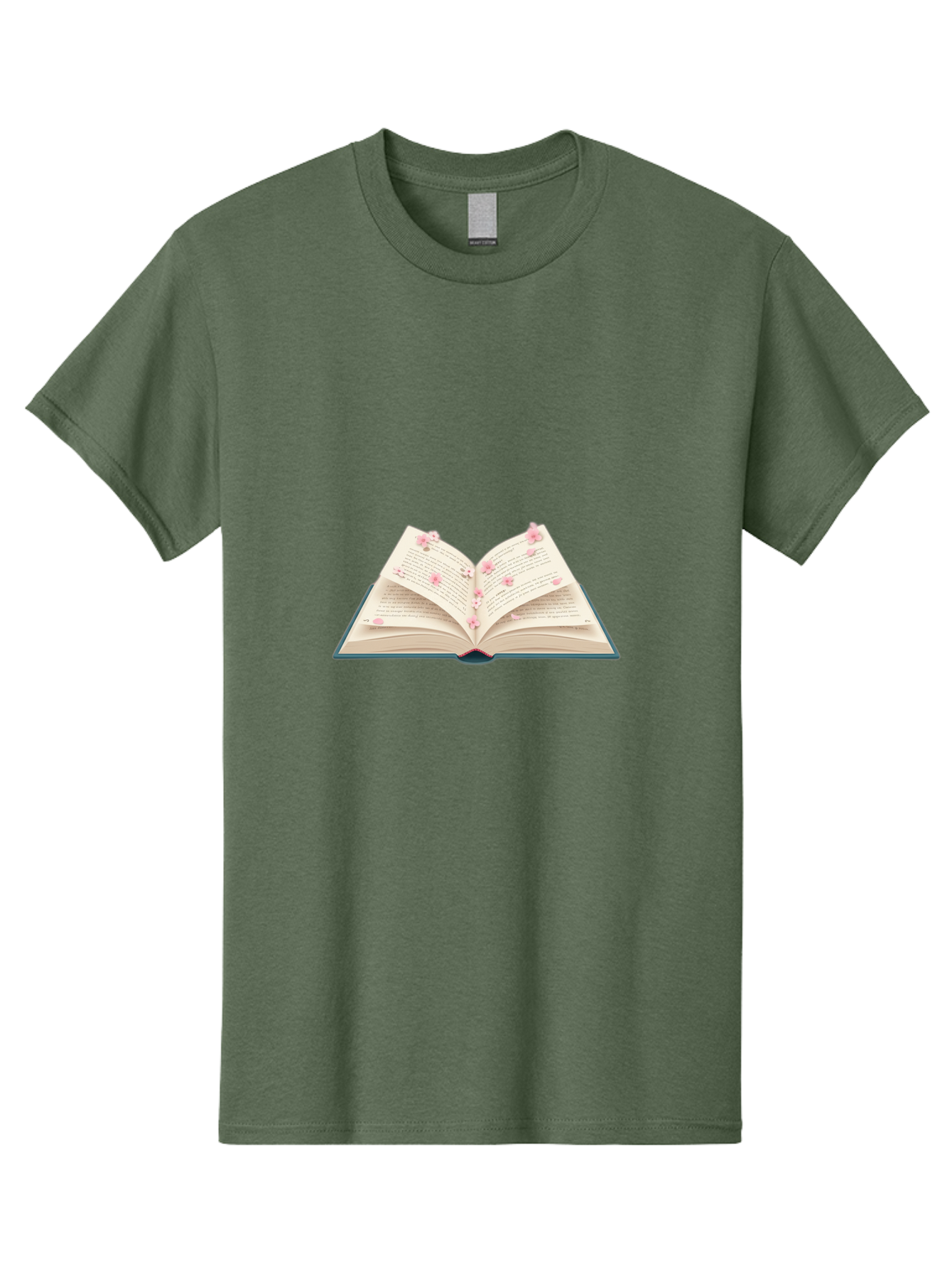 Open-Book-With-Cherry-Blossoms Men'S Graphic Tee, 100% Cotton, Comfortable Casual Summer Wear, Machine Washable, Vintage Camera, Old Camera, Antique Camera, Black Camera, Classic Photography, Photography Equipment, Nostalgic Device, Baj599