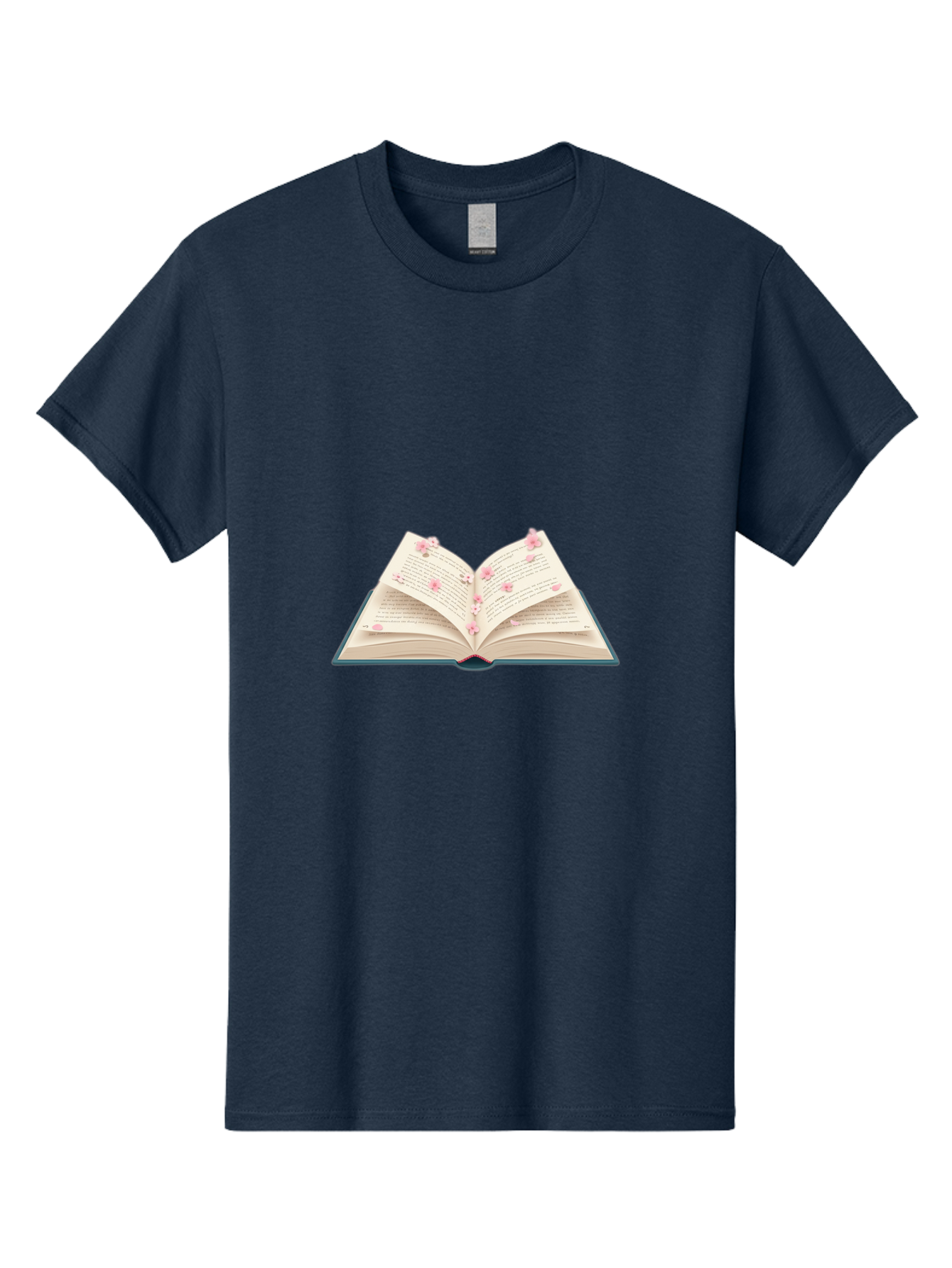 Open-Book-With-Cherry-Blossoms Men'S Graphic Tee, 100% Cotton, Comfortable Casual Summer Wear, Machine Washable, Vintage Camera, Old Camera, Antique Camera, Black Camera, Classic Photography, Photography Equipment, Nostalgic Device, Baj599
