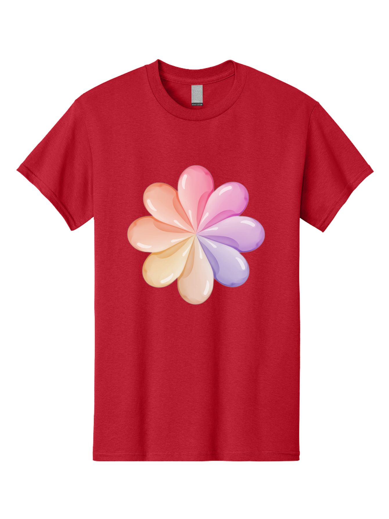 Pastel-Flower-1 Men'S Graphic Tee, 100% Cotton, Comfortable Casual Summer Wear, Machine Washable, Vintage Camera, Old Camera, Antique Camera, Black Camera, Classic Photography, Photography Equipment, Nostalgic Device, Film Camera, Camera Art Baj617