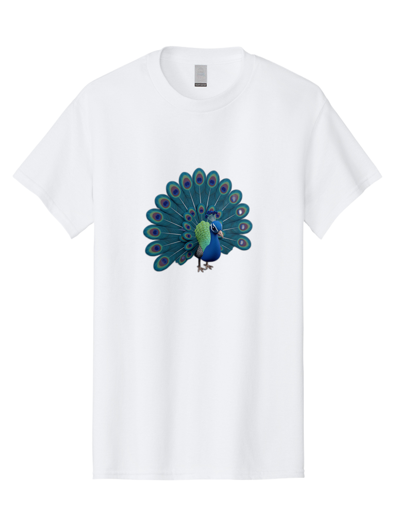 Peacock-2 Men'S Graphic Tee, 100% Cotton, Comfortable Casual Summer Wear, Machine Washable, Vintage Camera, Old Camera, Antique Camera, Black Camera, Classic Photography, Photography Equipment, Nostalgic Device, Film Camera, Camera Art Baj621
