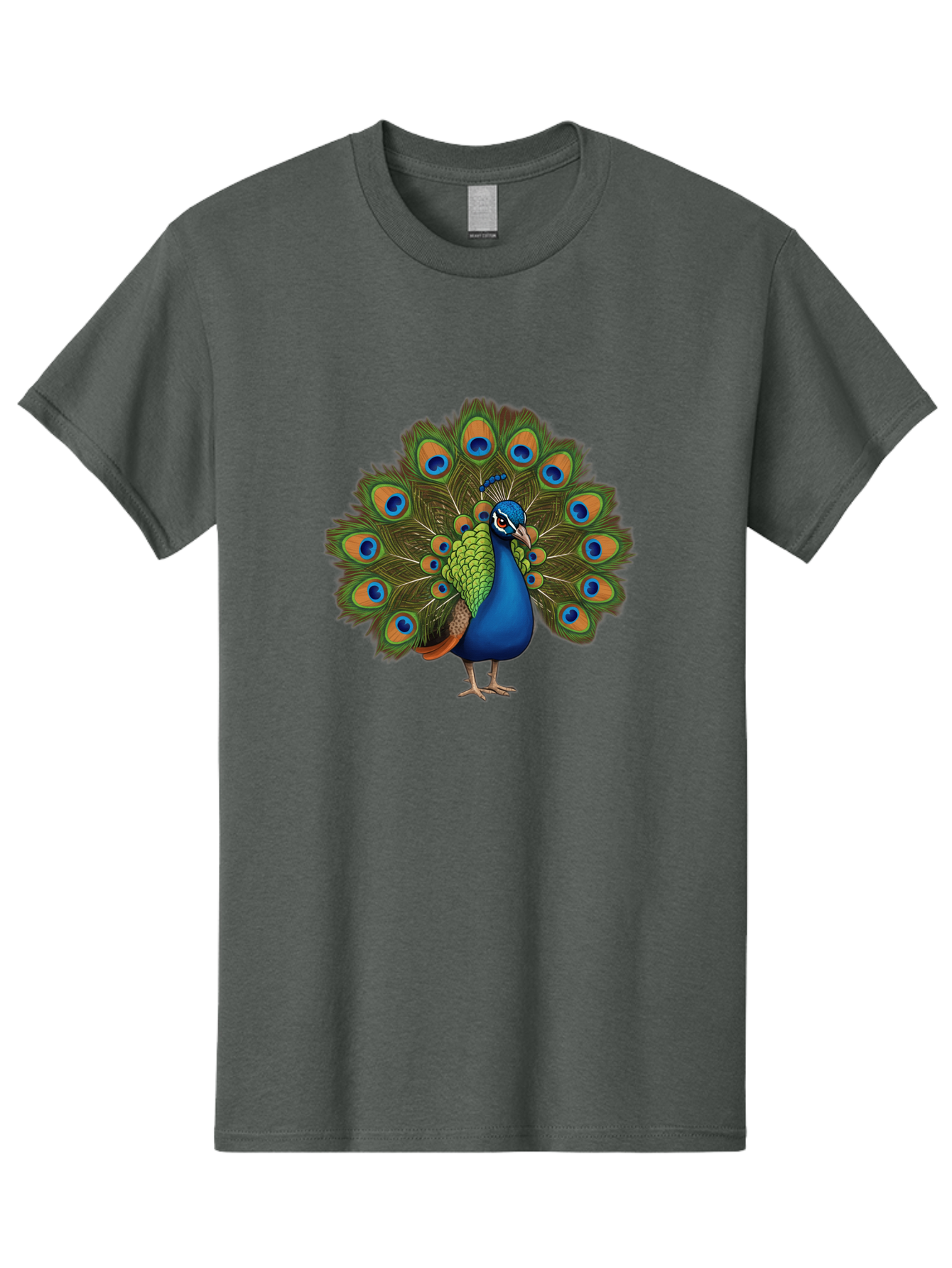 Peacock-3 Men'S Graphic Tee, 100% Cotton, Comfortable Casual Summer Wear, Machine Washable, Vintage Camera, Old Camera, Antique Camera, Black Camera, Classic Photography, Photography Equipment, Nostalgic Device, Film Camera, Camera Art Baj622