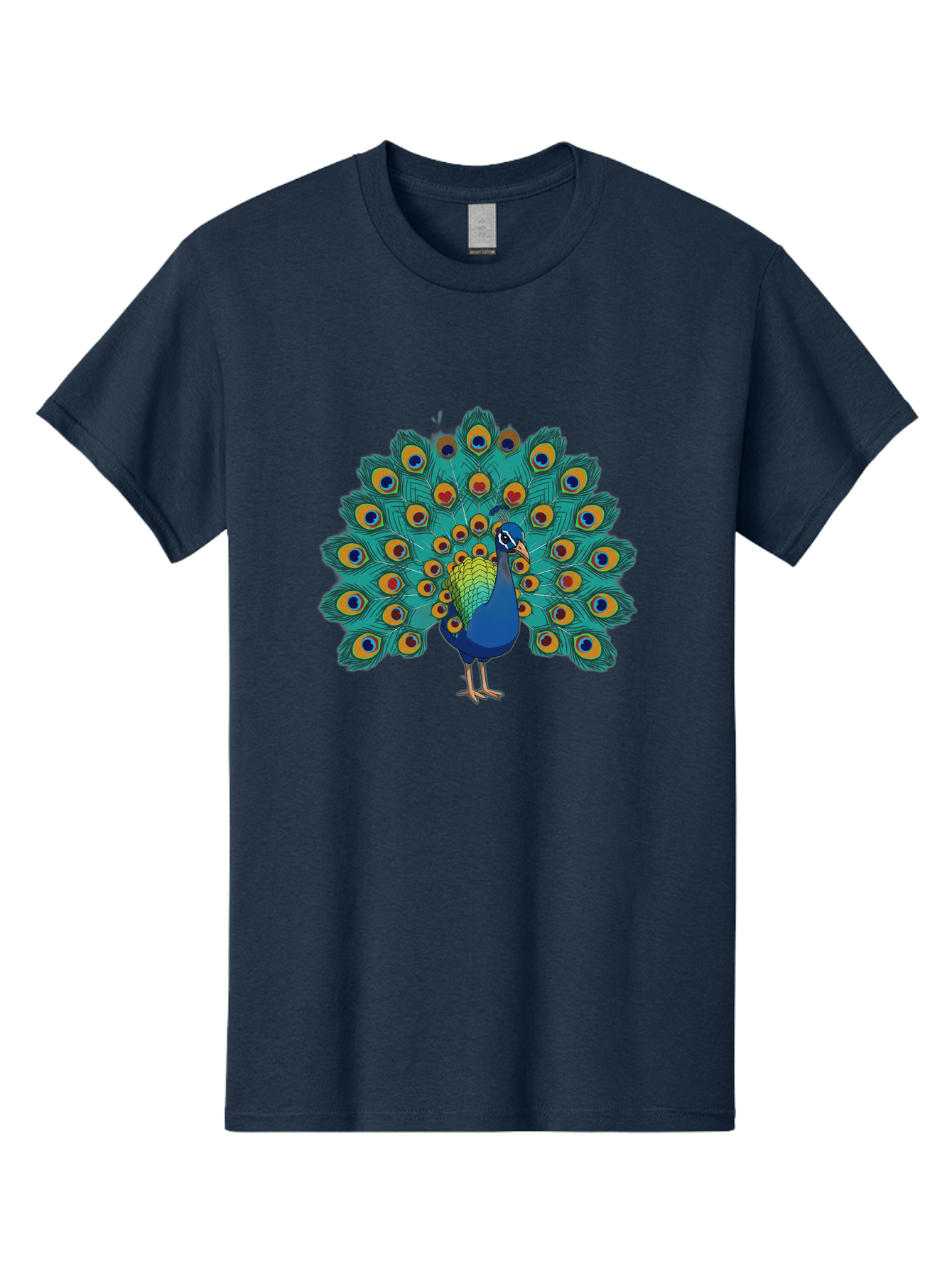 Peacock-4 Men'S Graphic Tee, 100% Cotton, Comfortable Casual Summer Wear, Machine Washable, Vintage Camera, Old Camera, Antique Camera, Black Camera, Classic Photography, Photography Equipment, Nostalgic Device, Film Camera, Camera Art Baj623