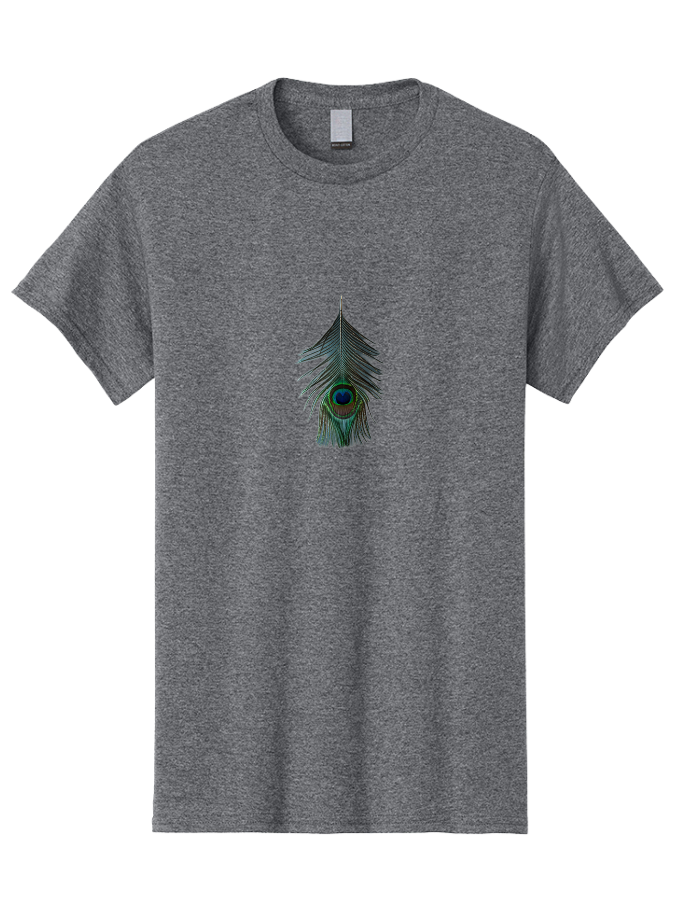 Peacock-Feather-2 Men'S Graphic Tee, 100% Cotton, Comfortable Casual Summer Wear, Machine Washable, Vintage Camera, Old Camera, Antique Camera, Black Camera, Classic Photography, Photography Equipment, Nostalgic Device, Film Camera, Camera Art Baj626