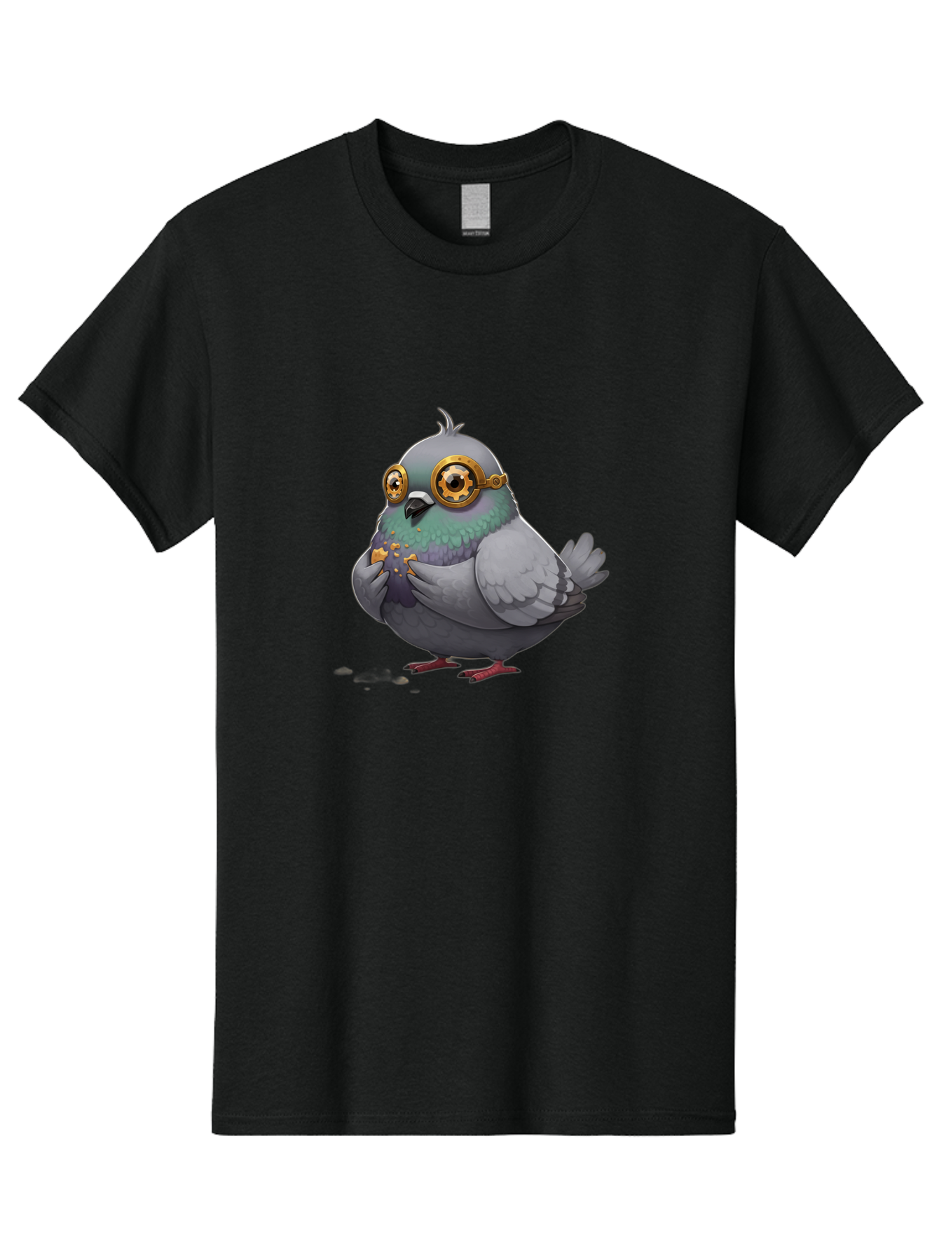 Pigeon-Goggles Men'S Graphic Tee, 100% Cotton, Comfortable Casual Summer Wear, Machine Washable, Vintage Camera, Old Camera, Antique Camera, Black Camera, Classic Photography, Photography Equipment, Nostalgic Device, Film Camera, Camera Art Baj640