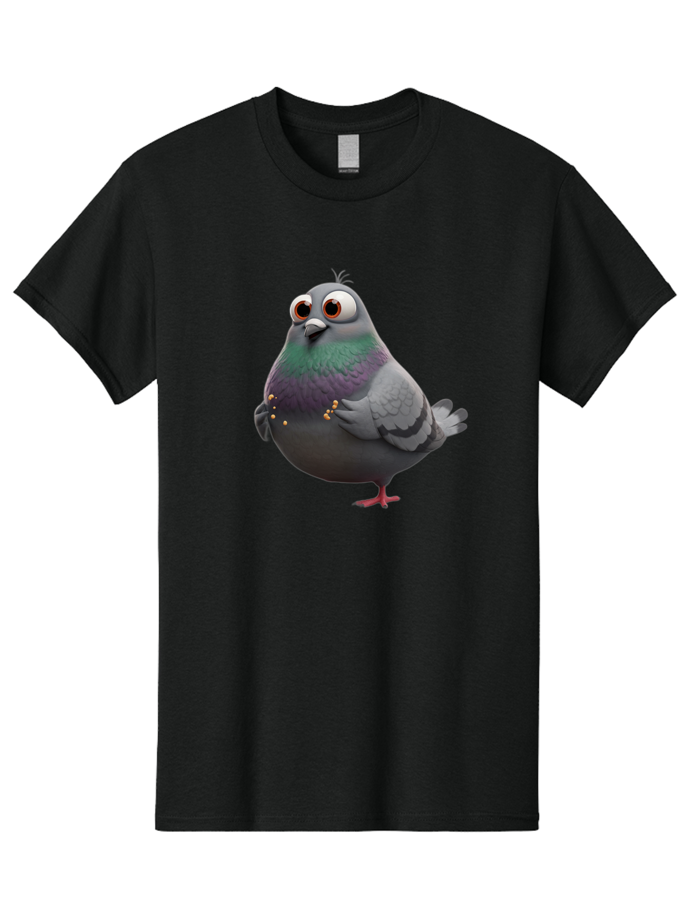 Pigeon Men'S Graphic Tee, 100% Cotton, Comfortable Casual Summer Wear, Machine Washable, Vintage Camera, Old Camera, Antique Camera, Black Camera, Classic Photography, Photography Equipment, Nostalgic Device, Film Camera, Camera Art Baj647