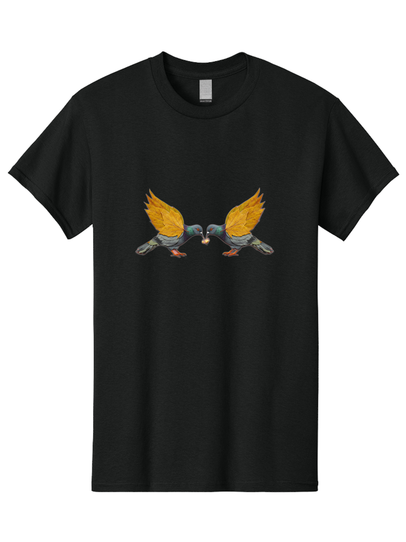 Pigeons-Sharing-Nut Men'S Graphic Tee, 100% Cotton, Comfortable Casual Summer Wear, Machine Washable, Vintage Camera, Old Camera, Antique Camera, Black Camera, Classic Photography, Photography Equipment, Nostalgic Device, Film Camera, Baj651
