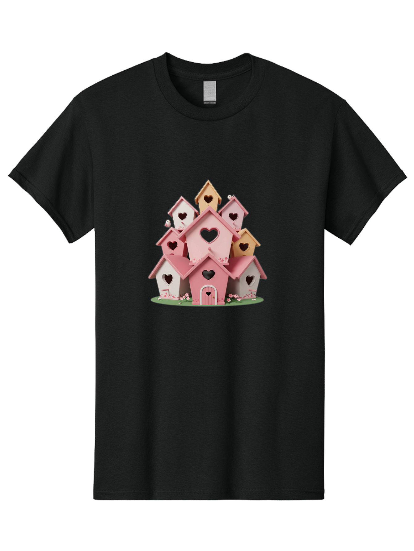 Pink-Birdhouses Men'S Graphic Tee, 100% Cotton, Comfortable Casual Summer Wear, Machine Washable, Vintage Camera, Old Camera, Antique Camera, Black Camera, Classic Photography, Photography Equipment, Nostalgic Device, Film Camera, Camera Art Baj657