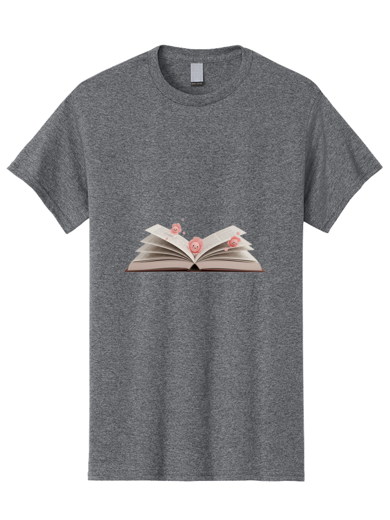 Pink-Characters-Flying-Out-Of-Book Men'S Graphic Tee, 100% Cotton, Comfortable Casual Summer Wear, Machine Washable, Vintage Camera, Old Camera, Antique Camera, Black Camera, Classic Photography, Photography Equipment, Nostalgic Device, Baj660