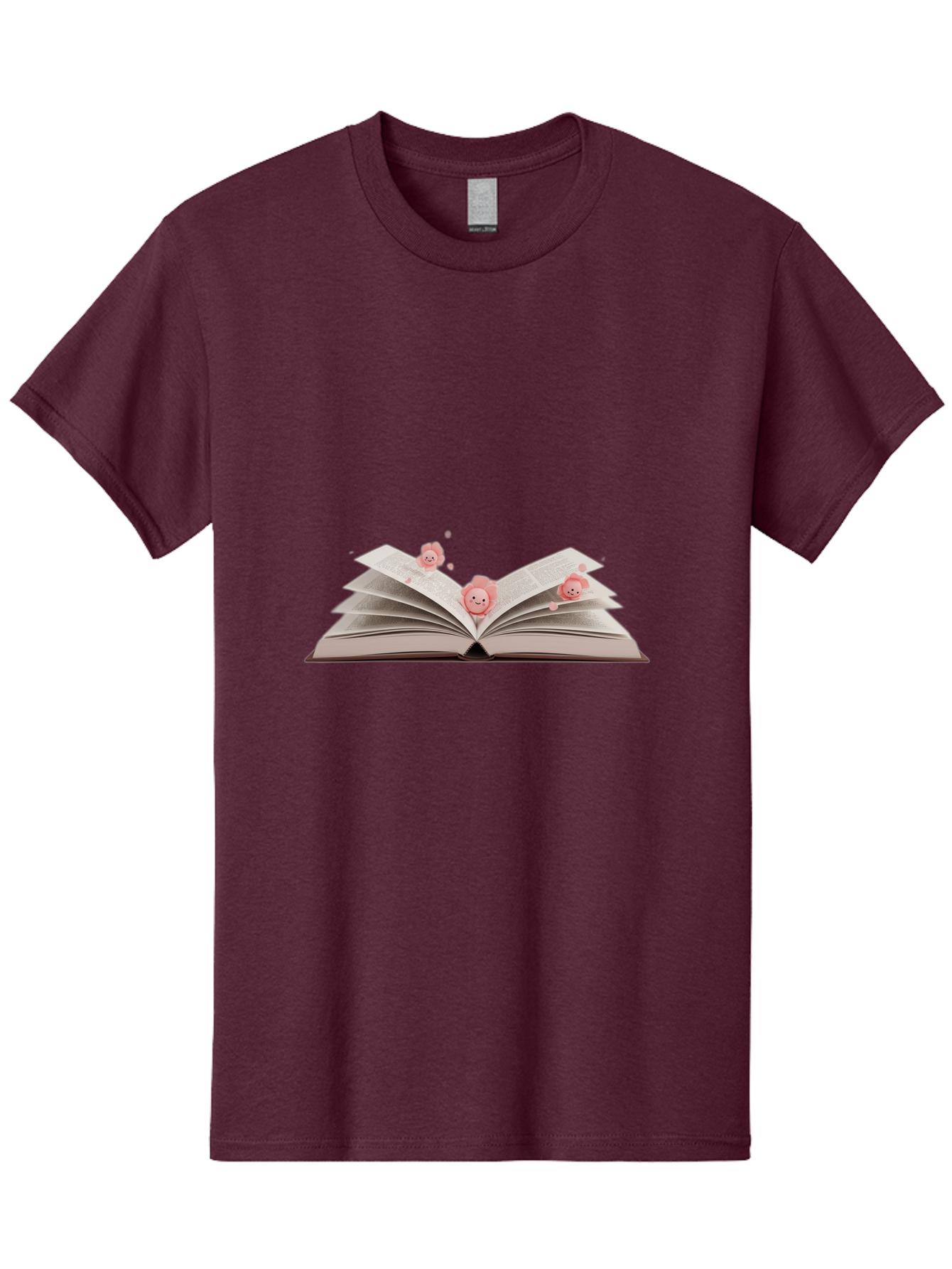 Pink-Characters-Flying-Out-Of-Book Men'S Graphic Tee, 100% Cotton, Comfortable Casual Summer Wear, Machine Washable, Vintage Camera, Old Camera, Antique Camera, Black Camera, Classic Photography, Photography Equipment, Nostalgic Device, Baj660