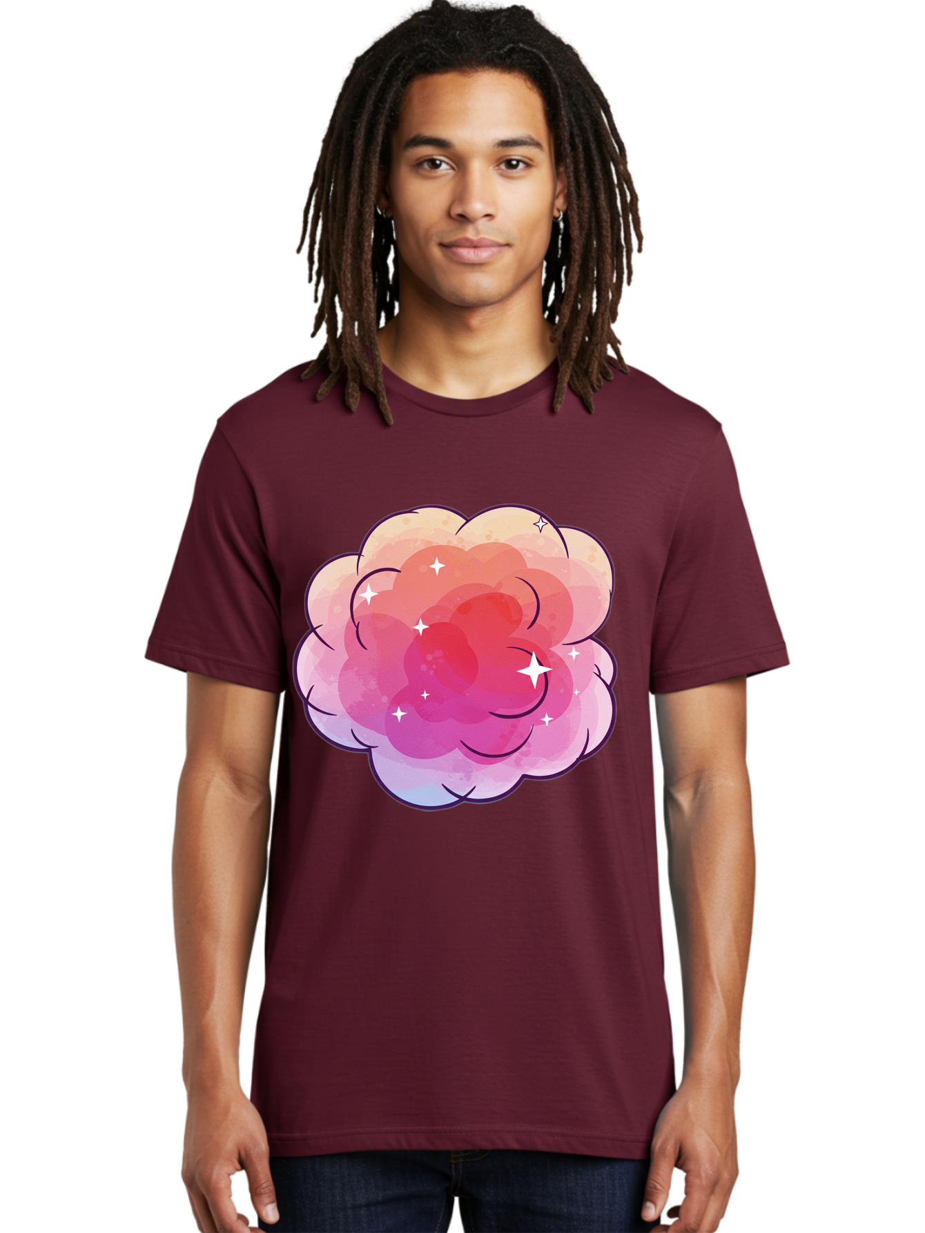 Pink-Cloud Men'S Graphic Tee, 100% Cotton, Comfortable Casual Summer Wear, Machine Washable, Vintage Camera, Old Camera, Antique Camera, Black Camera, Classic Photography, Photography Equipment, Nostalgic Device, Film Camera, Camera Art Baj662