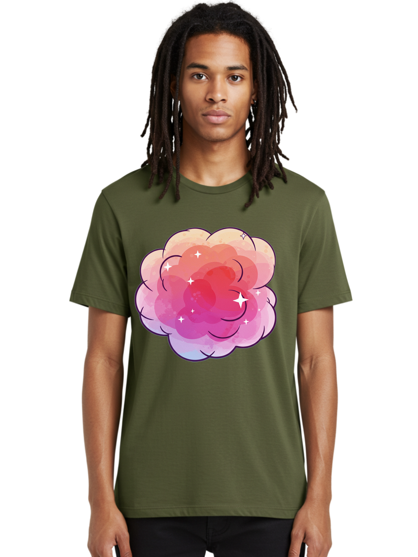 Pink-Cloud Men'S Graphic Tee, 100% Cotton, Comfortable Casual Summer Wear, Machine Washable, Vintage Camera, Old Camera, Antique Camera, Black Camera, Classic Photography, Photography Equipment, Nostalgic Device, Film Camera, Camera Art Baj662