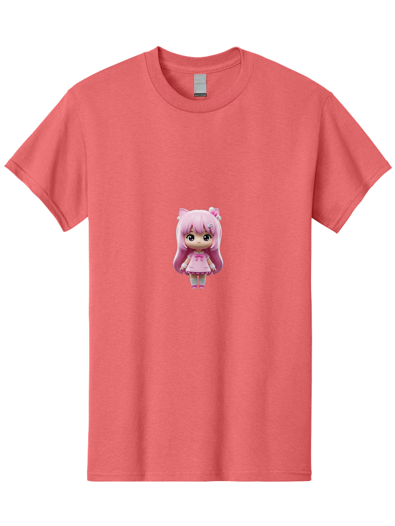 Pink-Hair-Anime-Doll Men'S Graphic Tee, 100% Cotton, Comfortable Casual Summer Wear, Machine Washable, Vintage Camera, Old Camera, Antique Camera, Black Camera, Classic Photography, Photography Equipment, Nostalgic Device, Film Camera, Baj671