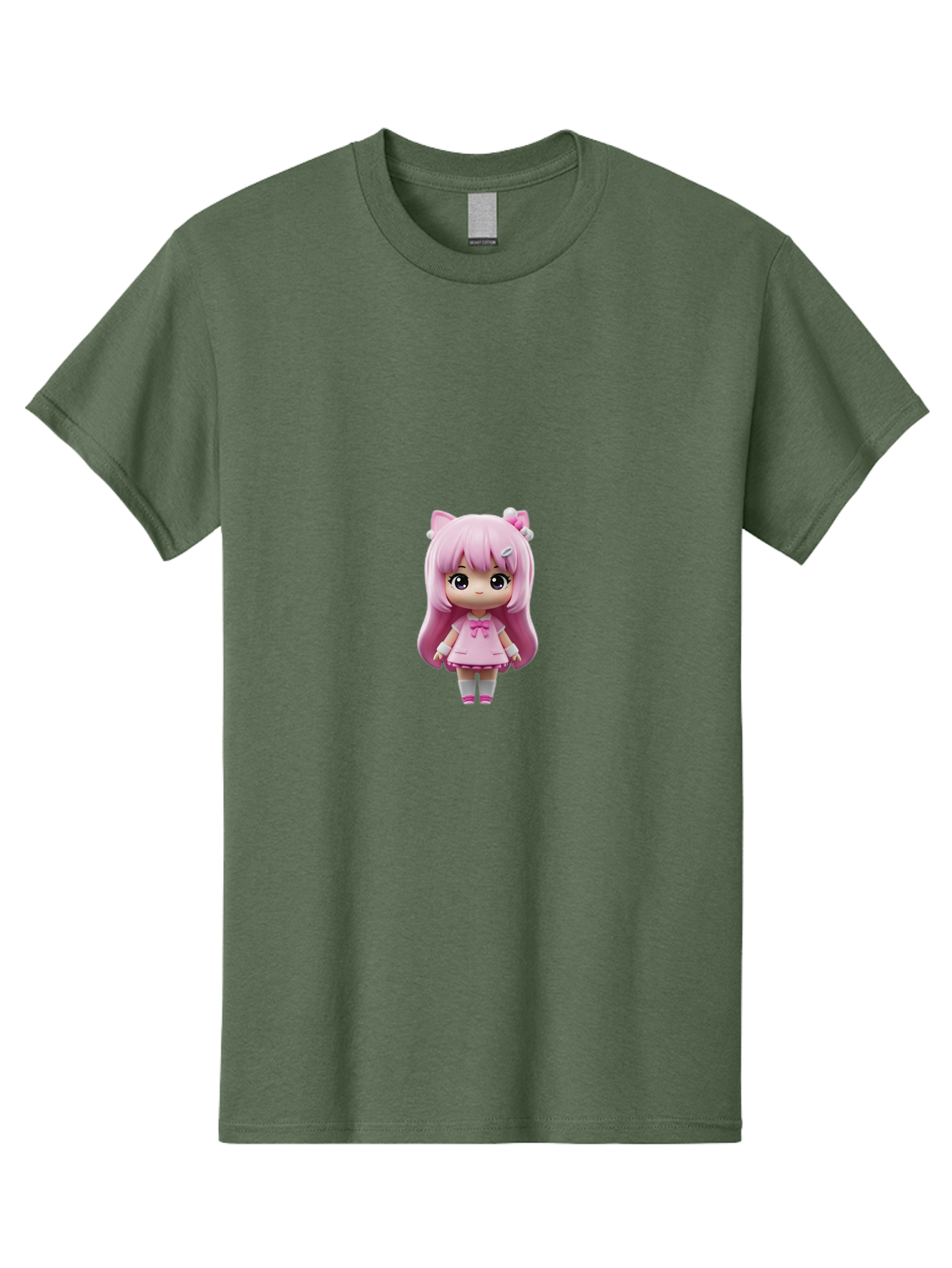 Pink-Hair-Anime-Doll Men'S Graphic Tee, 100% Cotton, Comfortable Casual Summer Wear, Machine Washable, Vintage Camera, Old Camera, Antique Camera, Black Camera, Classic Photography, Photography Equipment, Nostalgic Device, Film Camera, Baj671