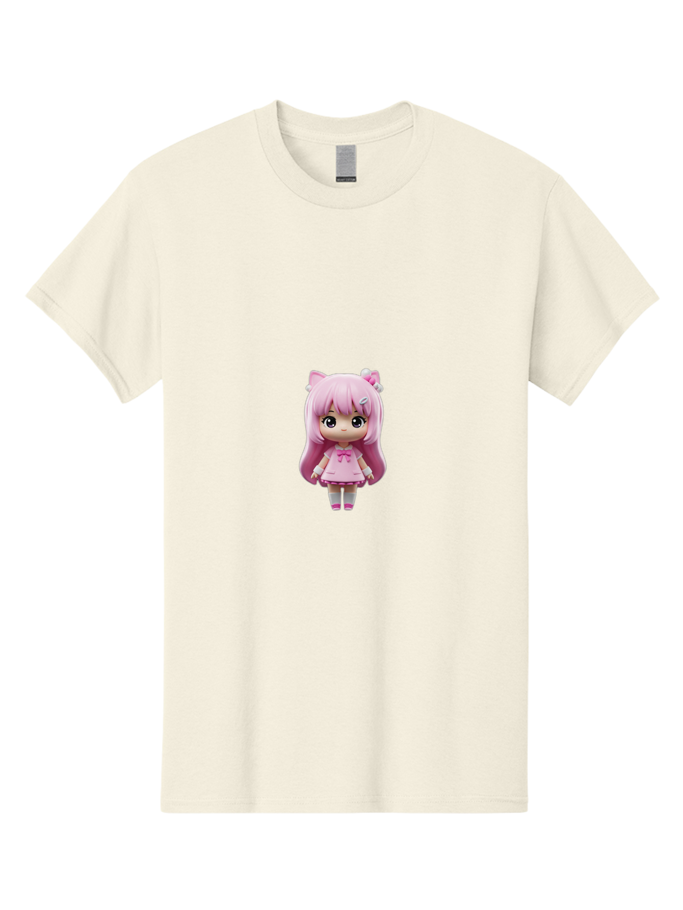Pink-Hair-Anime-Doll Men'S Graphic Tee, 100% Cotton, Comfortable Casual Summer Wear, Machine Washable, Vintage Camera, Old Camera, Antique Camera, Black Camera, Classic Photography, Photography Equipment, Nostalgic Device, Film Camera, Baj671