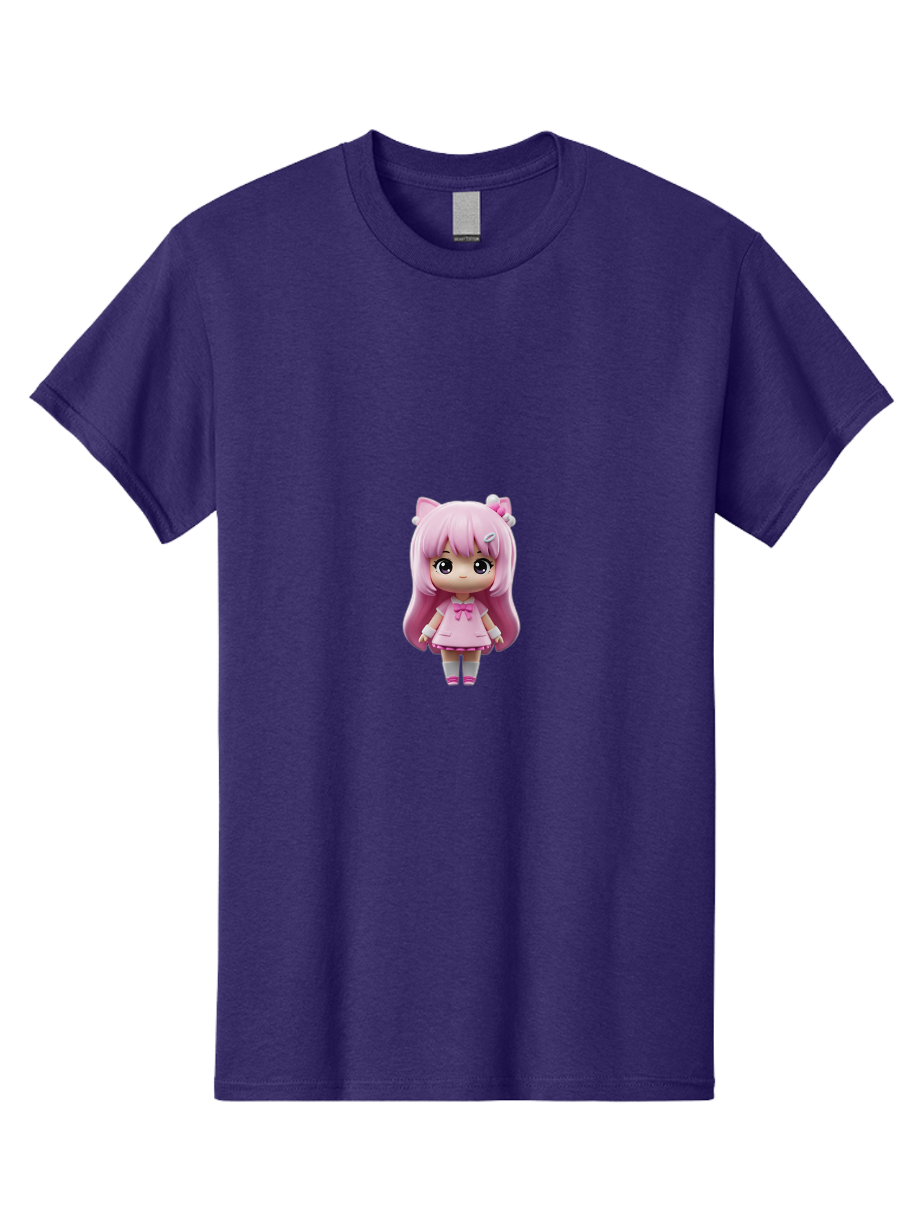 Pink-Hair-Anime-Doll Men'S Graphic Tee, 100% Cotton, Comfortable Casual Summer Wear, Machine Washable, Vintage Camera, Old Camera, Antique Camera, Black Camera, Classic Photography, Photography Equipment, Nostalgic Device, Film Camera, Baj671