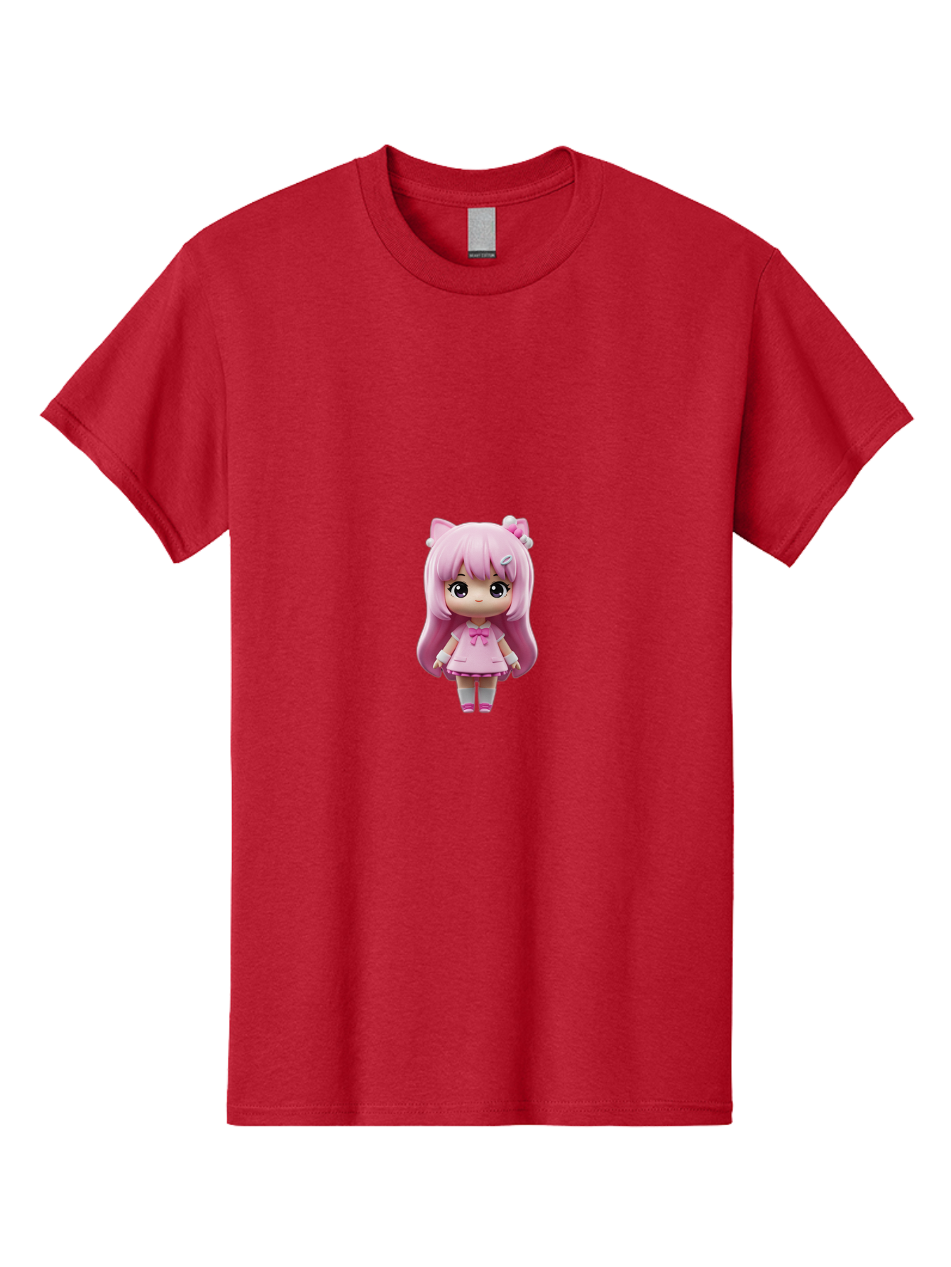Pink-Hair-Anime-Doll Men'S Graphic Tee, 100% Cotton, Comfortable Casual Summer Wear, Machine Washable, Vintage Camera, Old Camera, Antique Camera, Black Camera, Classic Photography, Photography Equipment, Nostalgic Device, Film Camera, Baj671