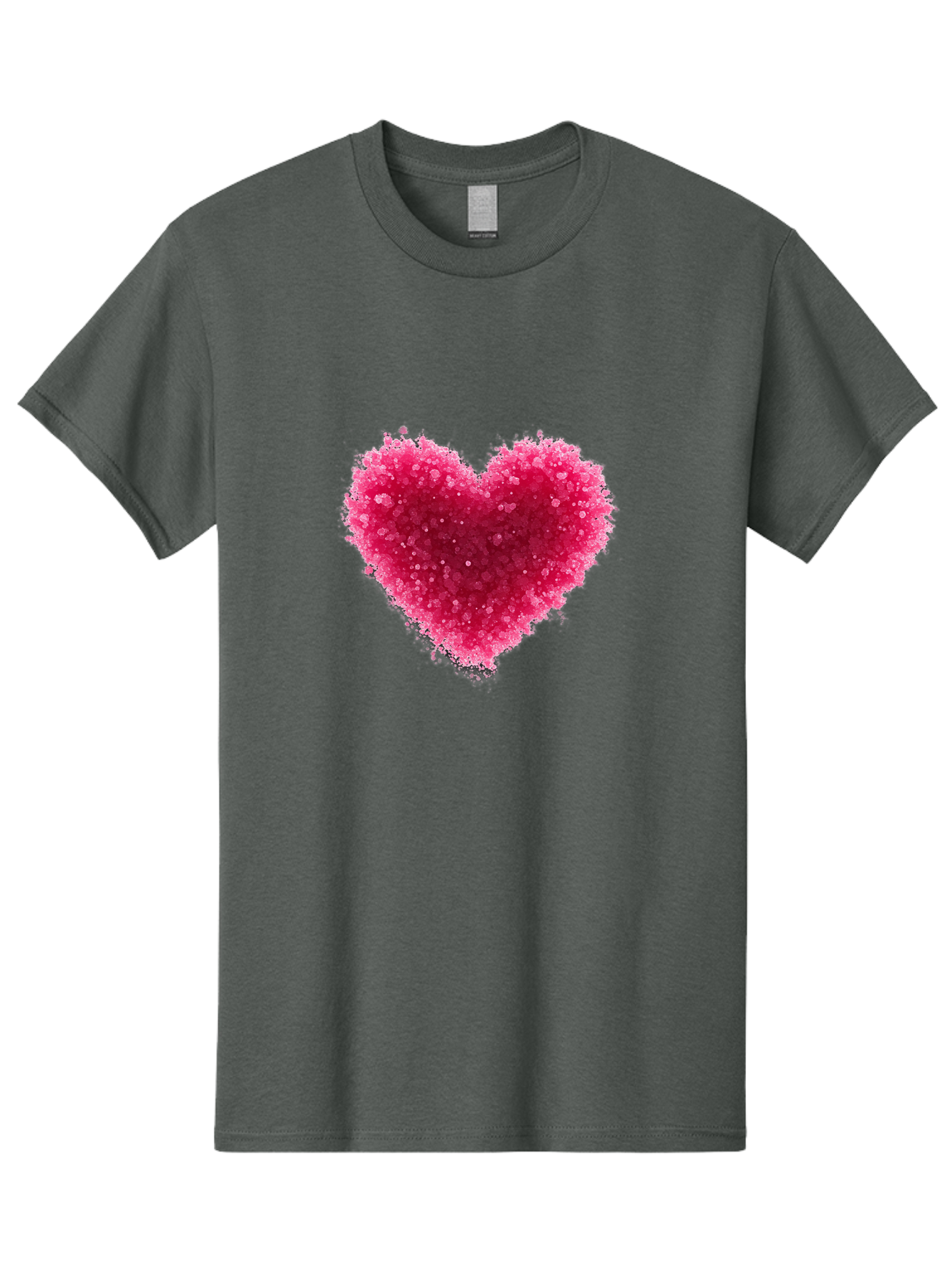 Pink-Heart-1 Men'S Graphic Tee, 100% Cotton, Comfortable Casual Summer Wear, Machine Washable, Vintage Camera, Old Camera, Antique Camera, Black Camera, Classic Photography, Photography Equipment, Nostalgic Device, Film Camera, Camera Art Baj672