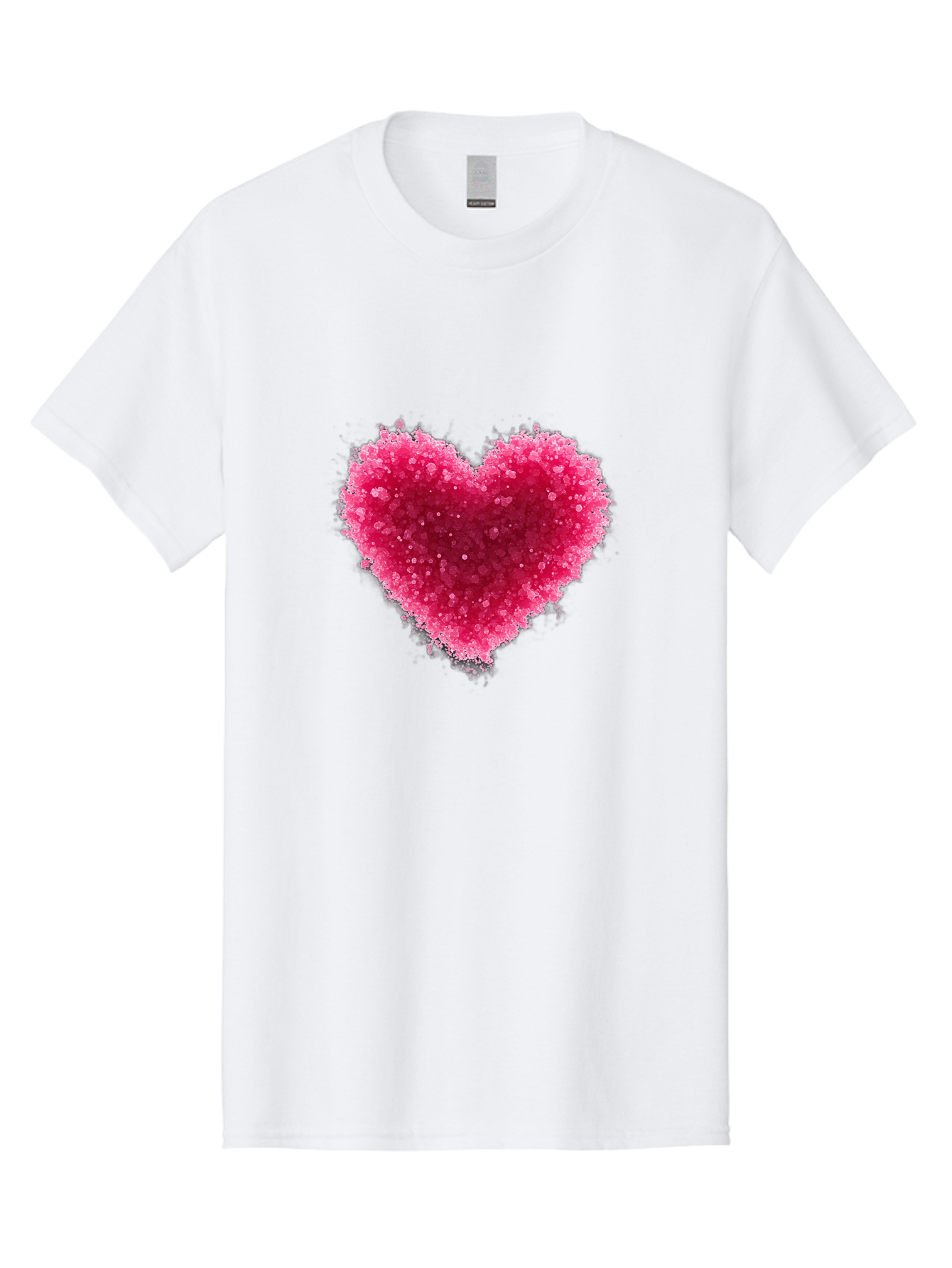 Pink-Heart-1 Men'S Graphic Tee, 100% Cotton, Comfortable Casual Summer Wear, Machine Washable, Vintage Camera, Old Camera, Antique Camera, Black Camera, Classic Photography, Photography Equipment, Nostalgic Device, Film Camera, Camera Art Baj672