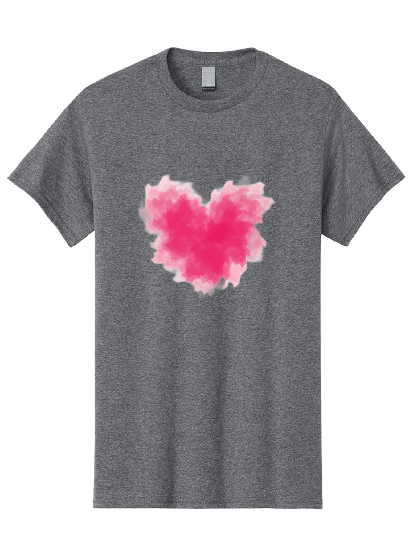 Pink-Heart-3 Men'S Graphic Tee, 100% Cotton, Comfortable Casual Summer Wear, Machine Washable, Vintage Camera, Old Camera, Antique Camera, Black Camera, Classic Photography, Photography Equipment, Nostalgic Device, Film Camera, Camera Art Baj674