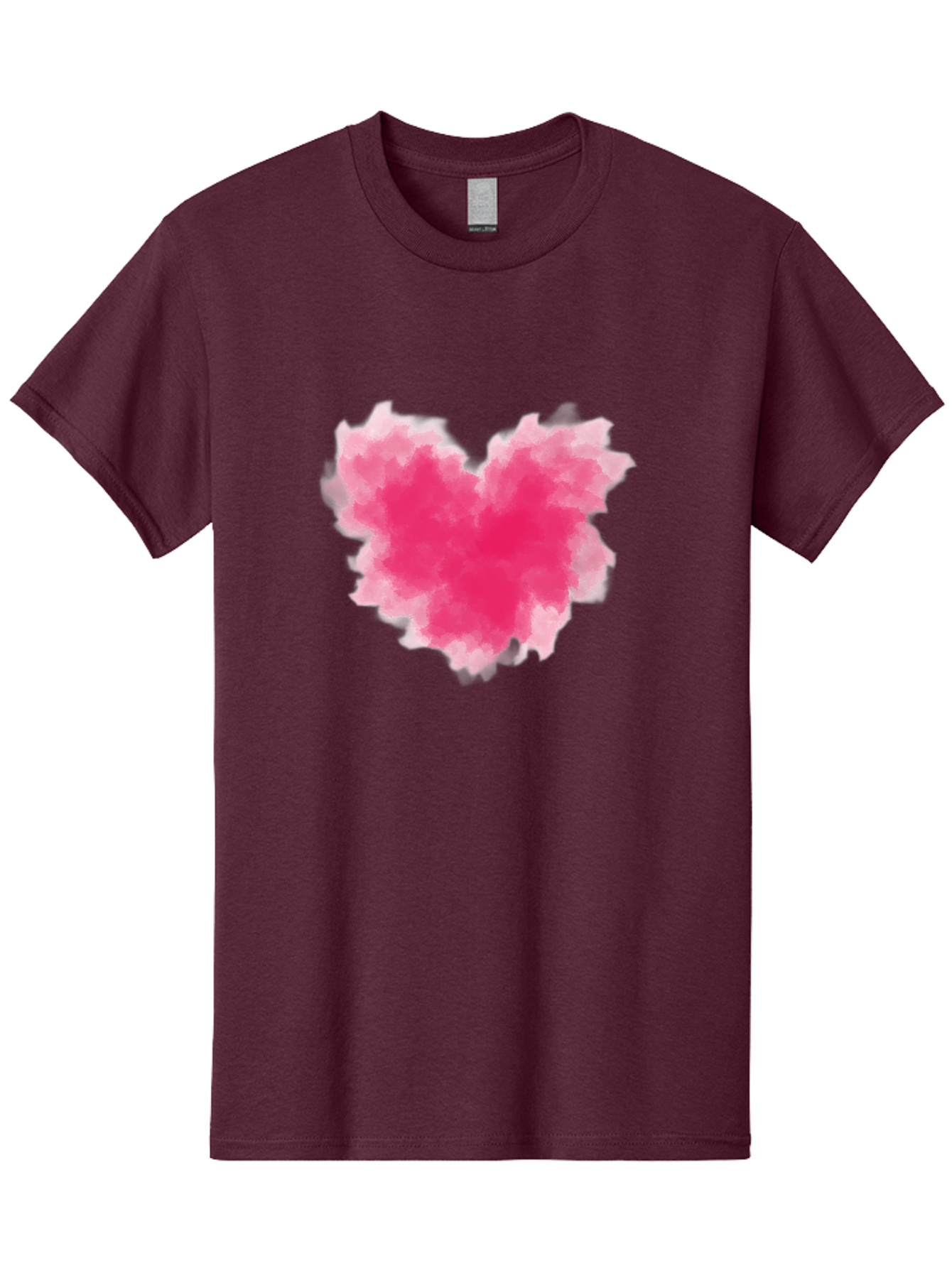 Pink-Heart-3 Men'S Graphic Tee, 100% Cotton, Comfortable Casual Summer Wear, Machine Washable, Vintage Camera, Old Camera, Antique Camera, Black Camera, Classic Photography, Photography Equipment, Nostalgic Device, Film Camera, Camera Art Baj674