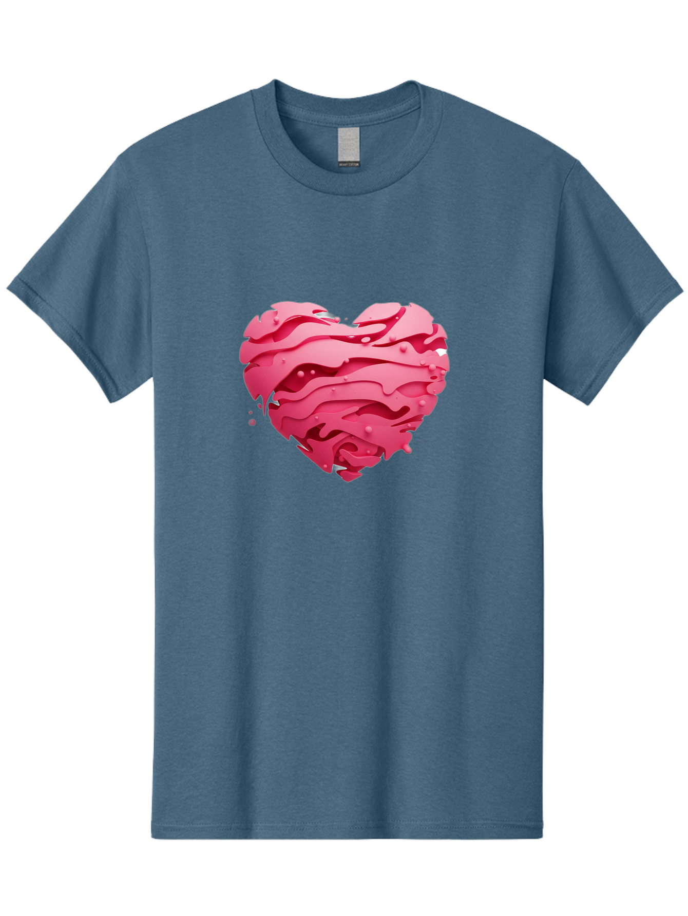 Pink-Heart-5 Men'S Graphic Tee, 100% Cotton, Comfortable Casual Summer Wear, Machine Washable, Vintage Camera, Old Camera, Antique Camera, Black Camera, Classic Photography, Photography Equipment, Nostalgic Device, Film Camera, Camera Art Baj676