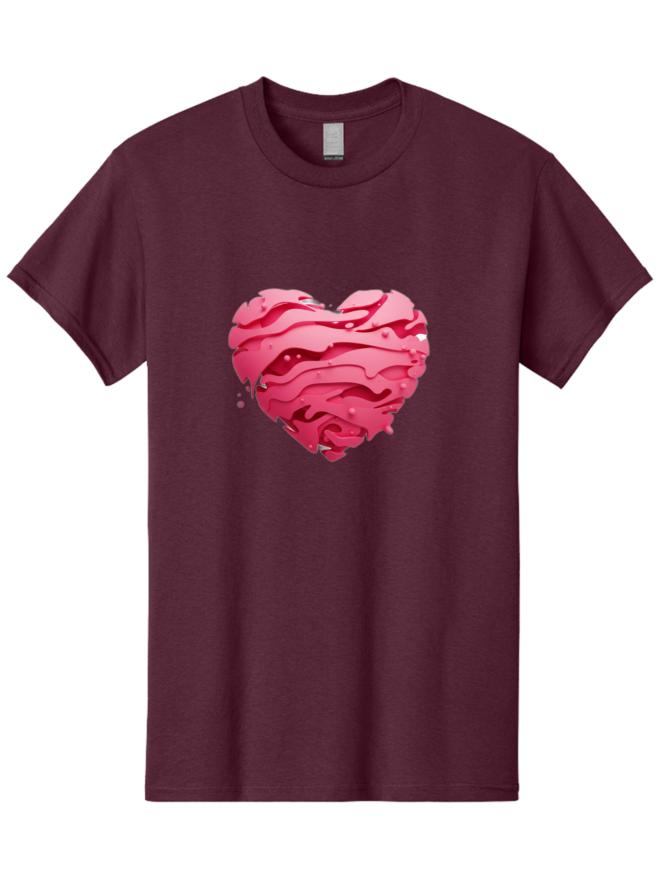 Pink-Heart-5 Men'S Graphic Tee, 100% Cotton, Comfortable Casual Summer Wear, Machine Washable, Vintage Camera, Old Camera, Antique Camera, Black Camera, Classic Photography, Photography Equipment, Nostalgic Device, Film Camera, Camera Art Baj676