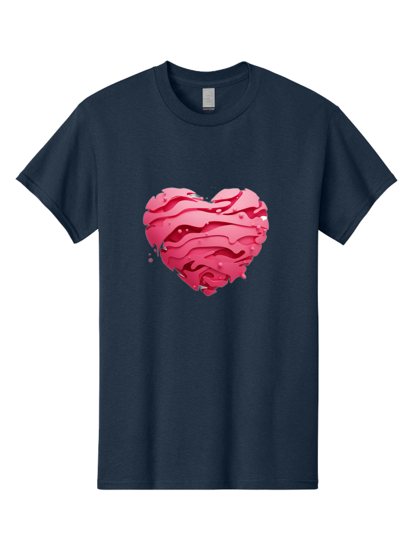 Pink-Heart-5 Men'S Graphic Tee, 100% Cotton, Comfortable Casual Summer Wear, Machine Washable, Vintage Camera, Old Camera, Antique Camera, Black Camera, Classic Photography, Photography Equipment, Nostalgic Device, Film Camera, Camera Art Baj676