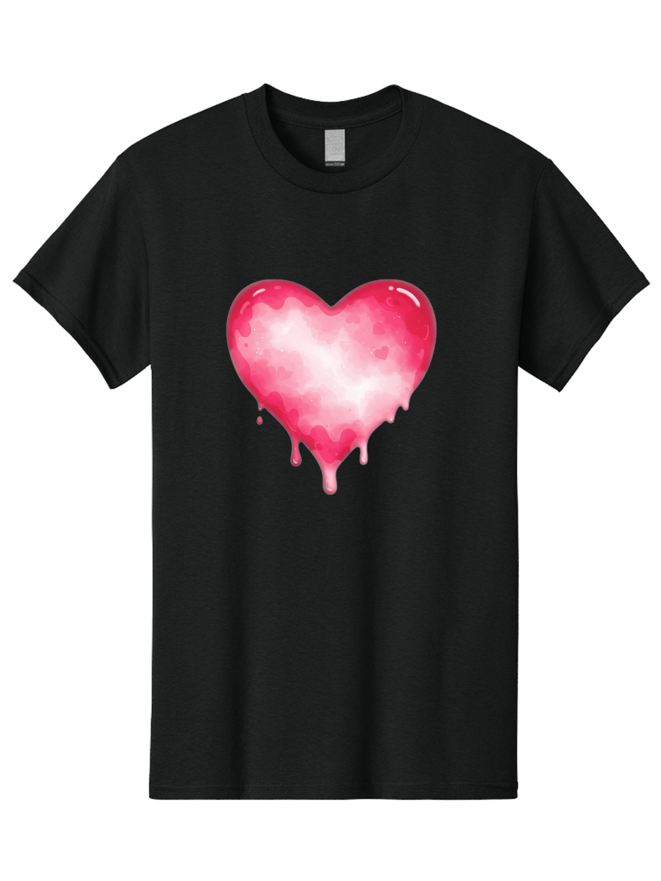 Pink-Heart-6 Men'S Graphic Tee, 100% Cotton, Comfortable Casual Summer Wear, Machine Washable, Vintage Camera, Old Camera, Antique Camera, Black Camera, Classic Photography, Photography Equipment, Nostalgic Device, Film Camera, Camera Art Baj677