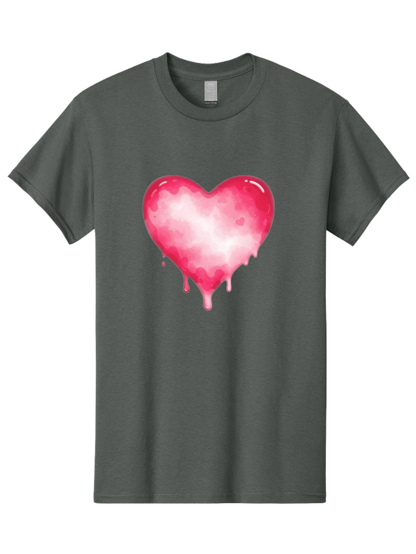 Pink-Heart-6 Men'S Graphic Tee, 100% Cotton, Comfortable Casual Summer Wear, Machine Washable, Vintage Camera, Old Camera, Antique Camera, Black Camera, Classic Photography, Photography Equipment, Nostalgic Device, Film Camera, Camera Art Baj677