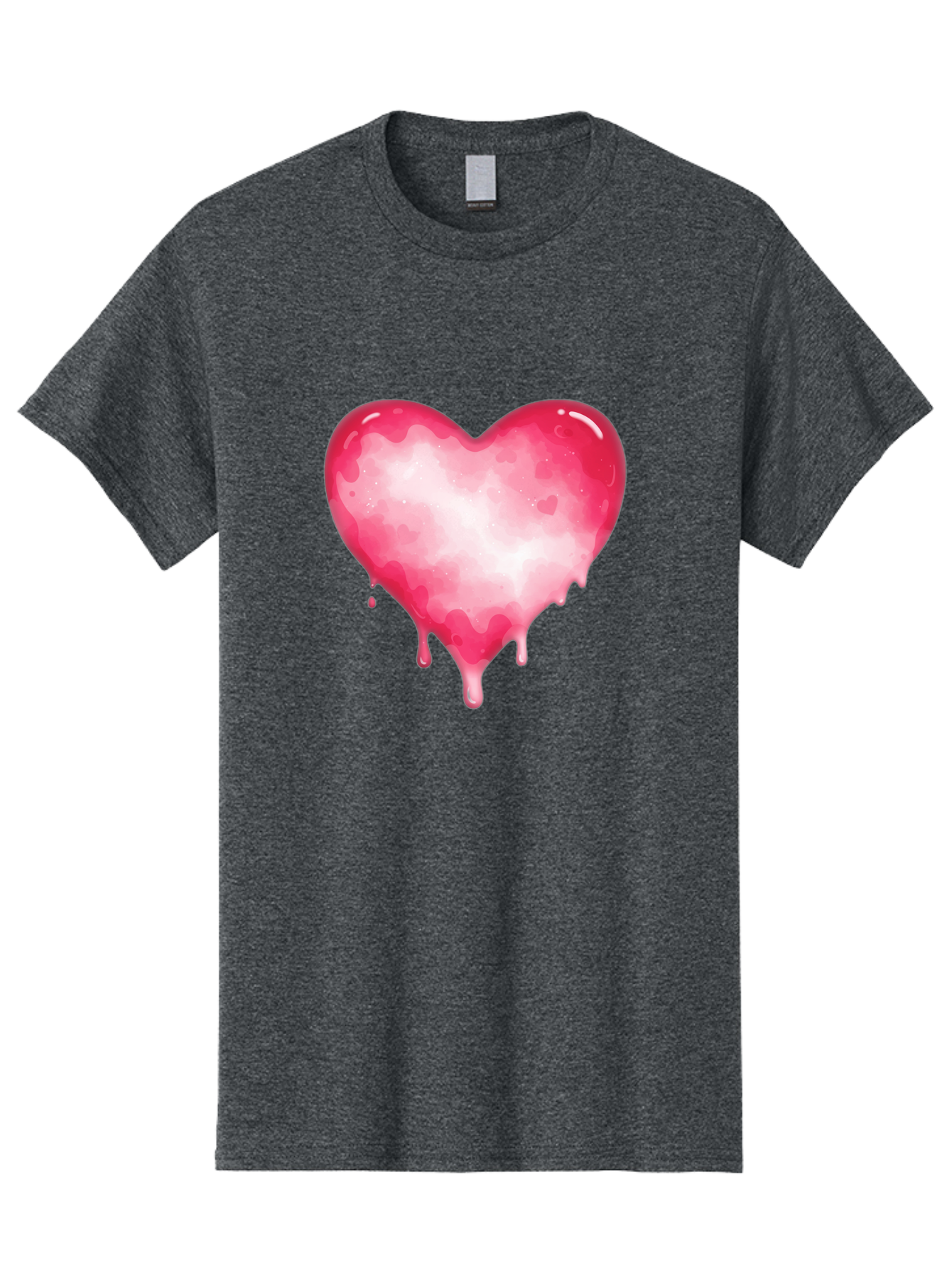 Pink-Heart-6 Men'S Graphic Tee, 100% Cotton, Comfortable Casual Summer Wear, Machine Washable, Vintage Camera, Old Camera, Antique Camera, Black Camera, Classic Photography, Photography Equipment, Nostalgic Device, Film Camera, Camera Art Baj677