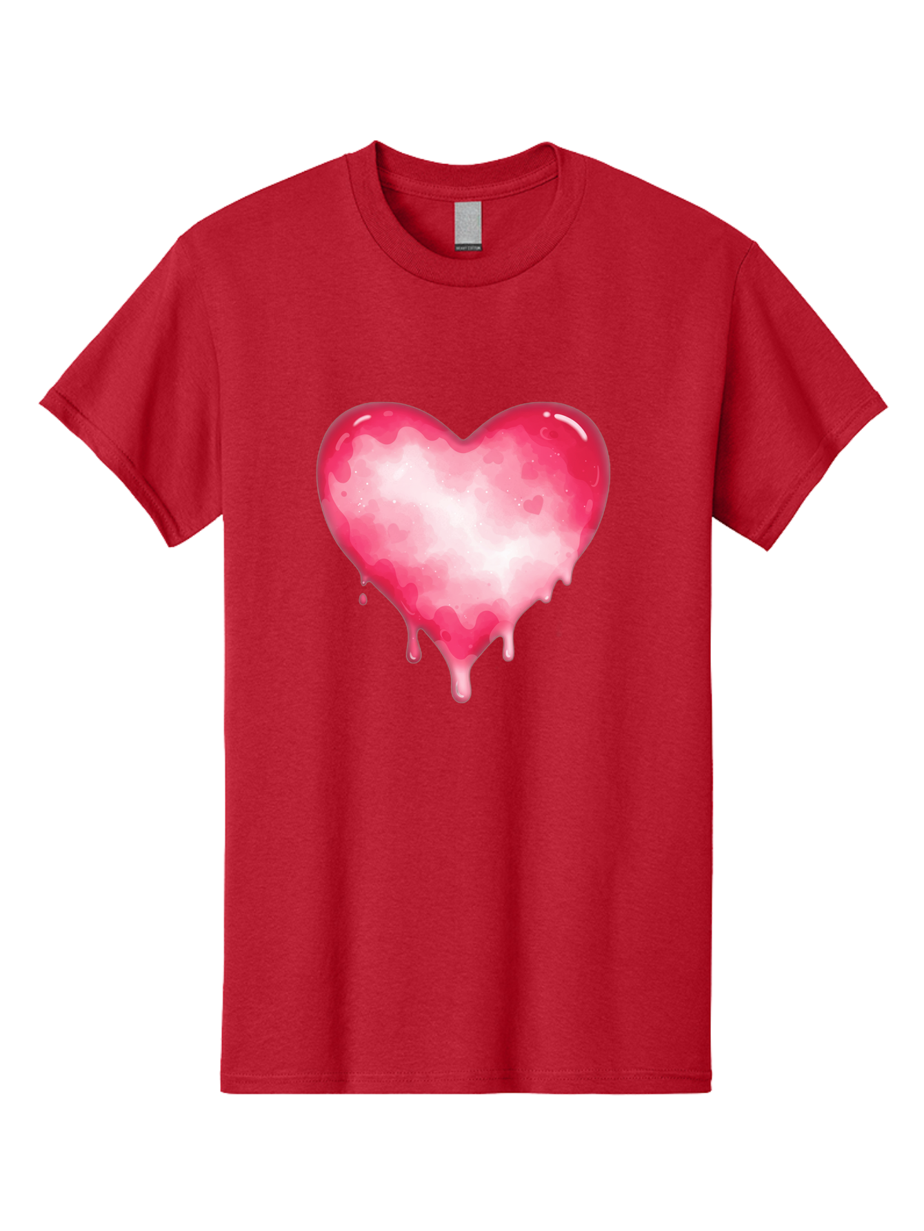 Pink-Heart-6 Men'S Graphic Tee, 100% Cotton, Comfortable Casual Summer Wear, Machine Washable, Vintage Camera, Old Camera, Antique Camera, Black Camera, Classic Photography, Photography Equipment, Nostalgic Device, Film Camera, Camera Art Baj677