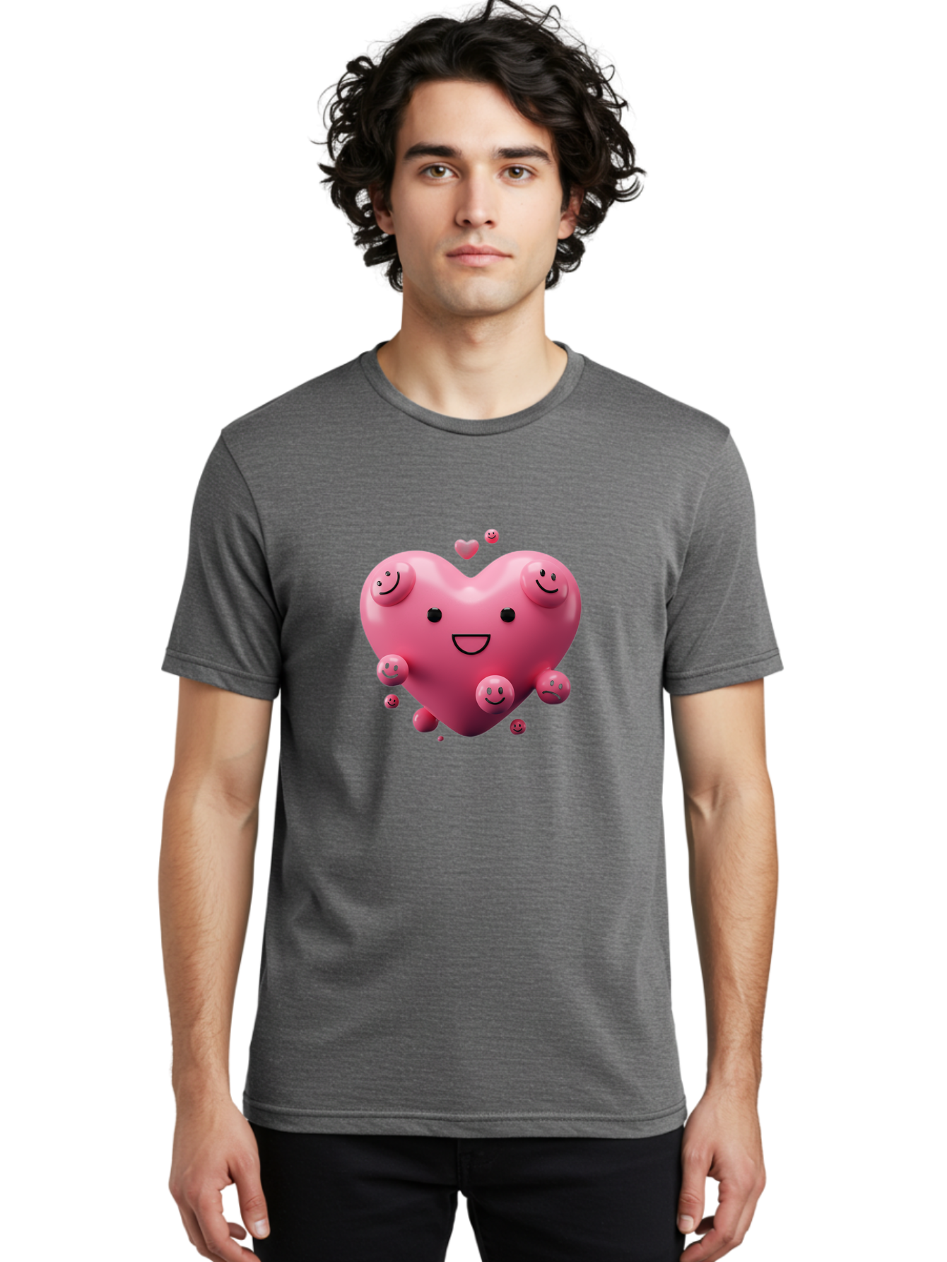 Pink-Heart-7 Men'S Graphic Tee, 100% Cotton, Comfortable Casual Summer Wear, Machine Washable, Vintage Camera, Old Camera, Antique Camera, Black Camera, Classic Photography, Photography Equipment, Nostalgic Device, Film Camera, Camera Art Baj678