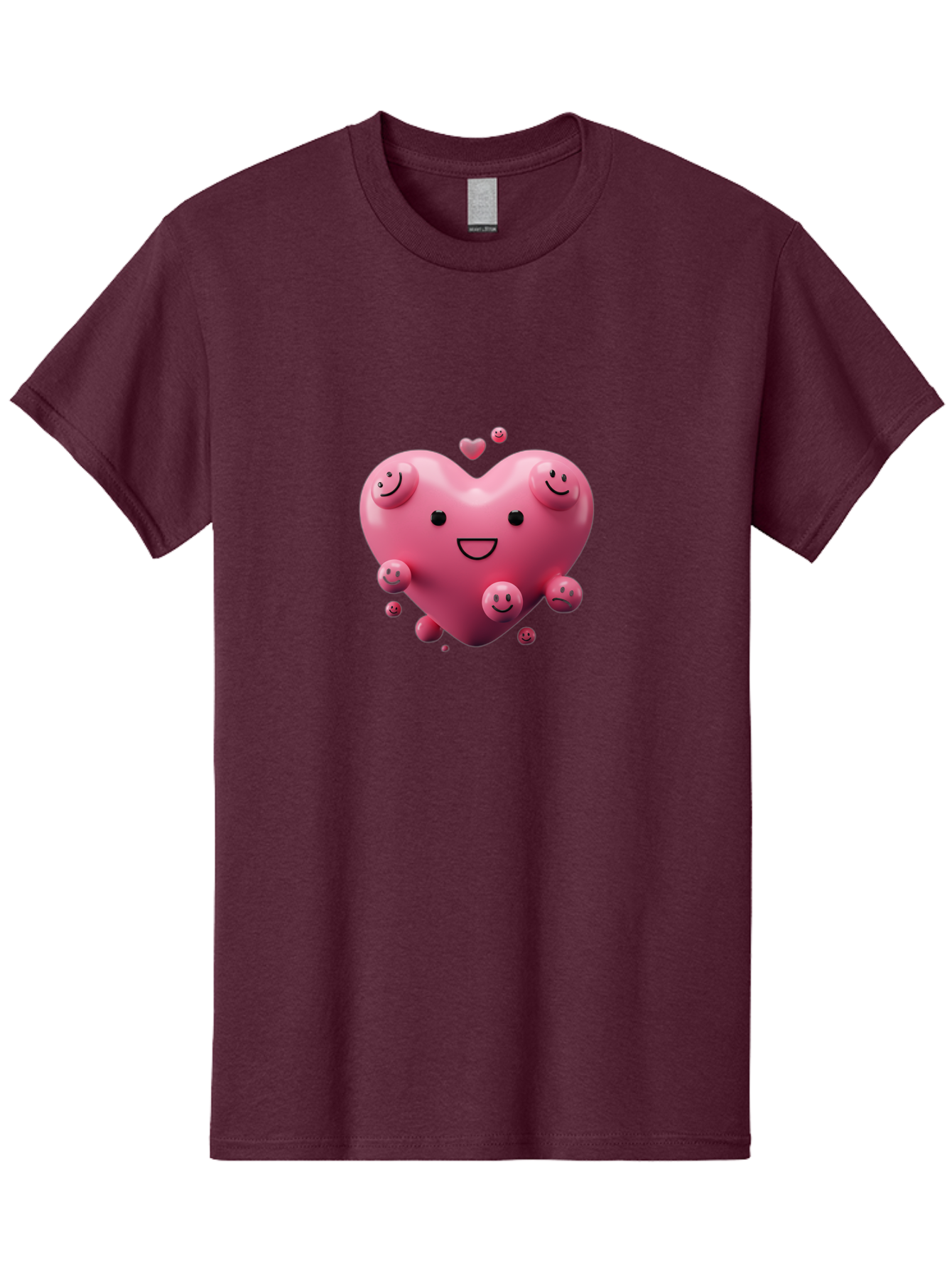 Pink-Heart-7 Men'S Graphic Tee, 100% Cotton, Comfortable Casual Summer Wear, Machine Washable, Vintage Camera, Old Camera, Antique Camera, Black Camera, Classic Photography, Photography Equipment, Nostalgic Device, Film Camera, Camera Art Baj678