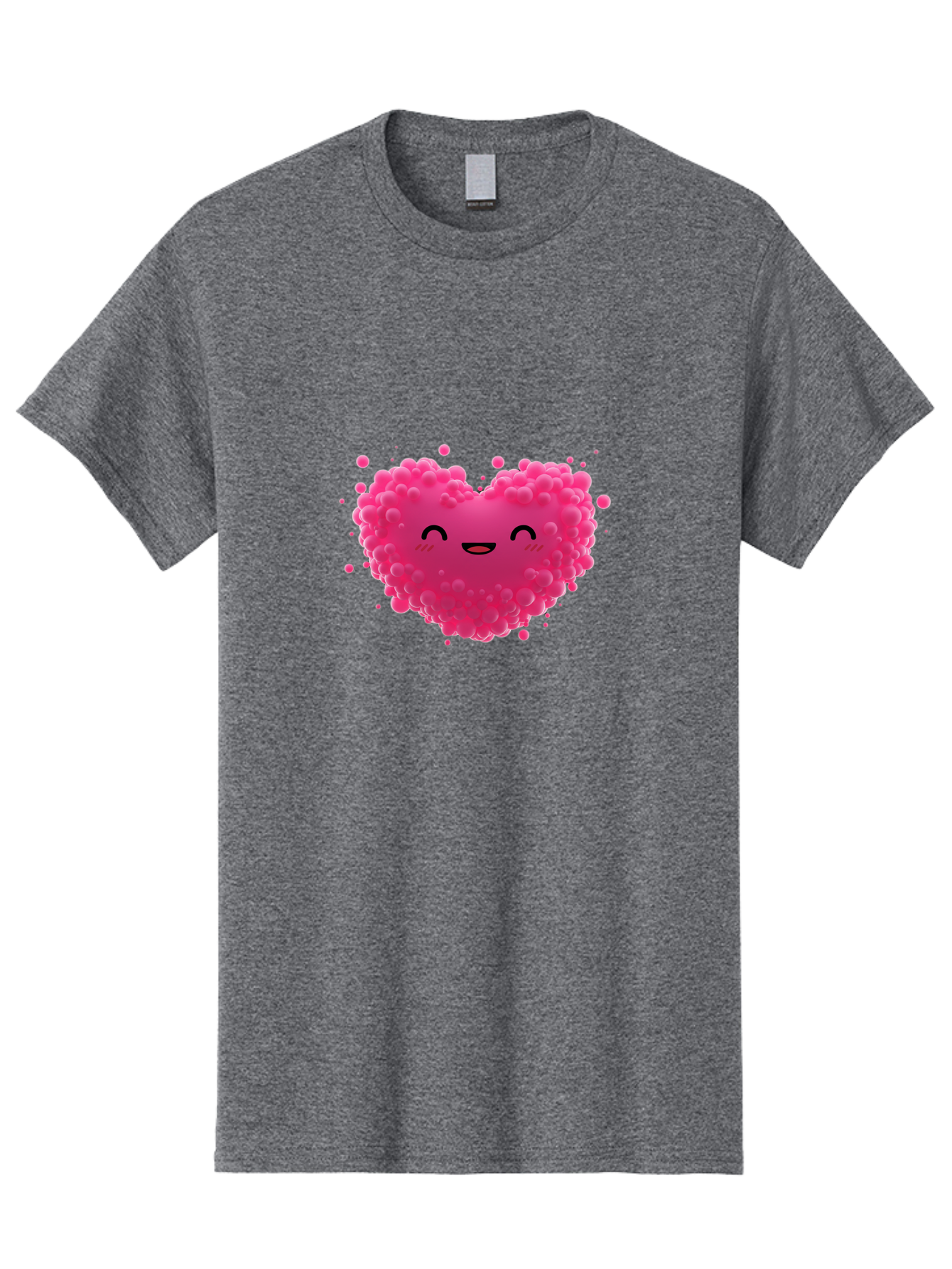 Pink-Heart-8 Men'S Graphic Tee, 100% Cotton, Comfortable Casual Summer Wear, Machine Washable, Vintage Camera, Old Camera, Antique Camera, Black Camera, Classic Photography, Photography Equipment, Nostalgic Device, Film Camera, Camera Art Baj679
