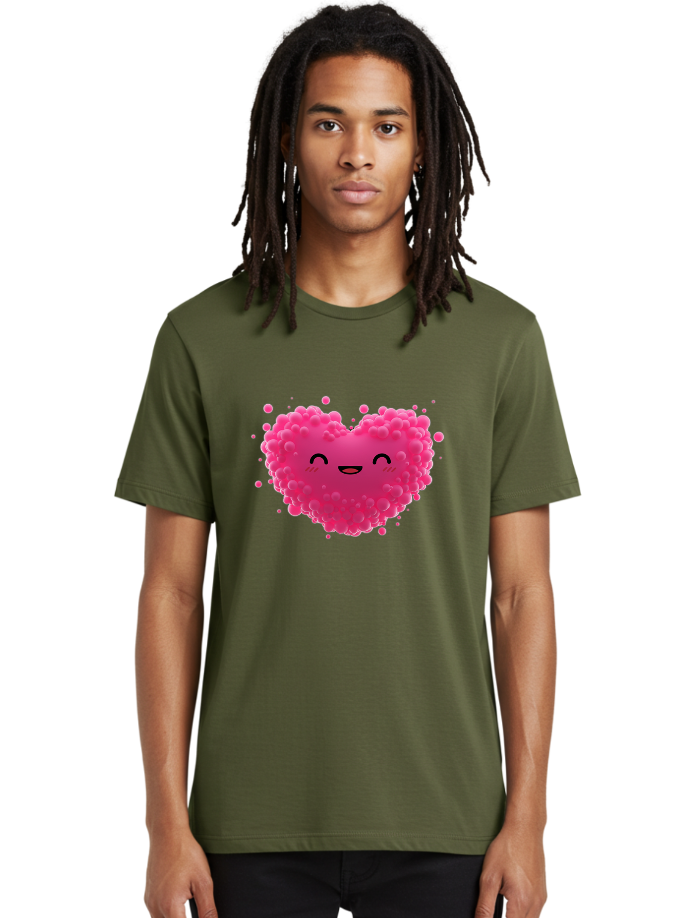Pink-Heart-8 Men'S Graphic Tee, 100% Cotton, Comfortable Casual Summer Wear, Machine Washable, Vintage Camera, Old Camera, Antique Camera, Black Camera, Classic Photography, Photography Equipment, Nostalgic Device, Film Camera, Camera Art Baj679