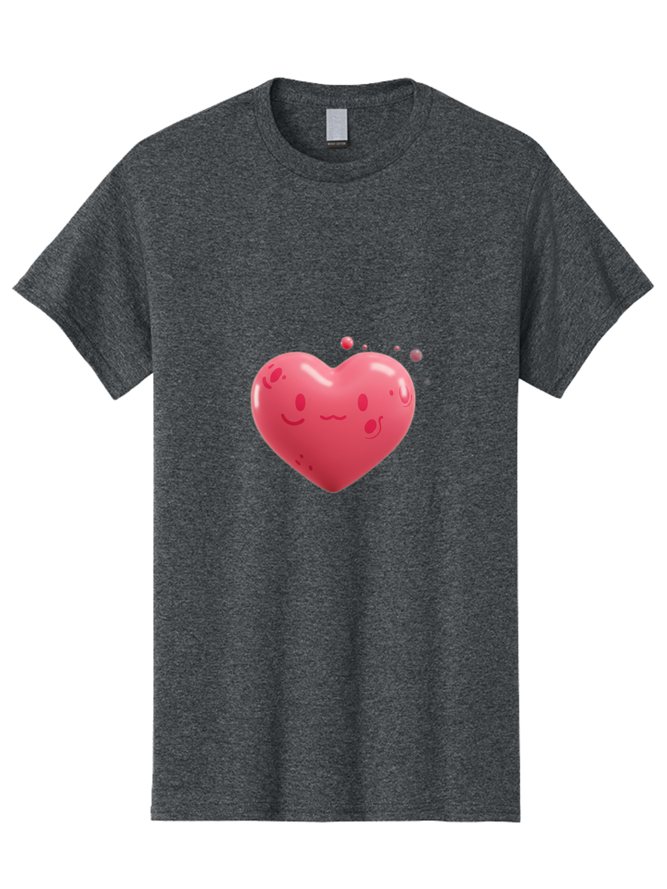 Pink-Heart-Emoji Men'S Graphic Tee, 100% Cotton, Comfortable Casual Summer Wear, Machine Washable, Vintage Camera, Old Camera, Antique Camera, Black Camera, Classic Photography, Photography Equipment, Nostalgic Device, Film Camera, Camera Art Baj681