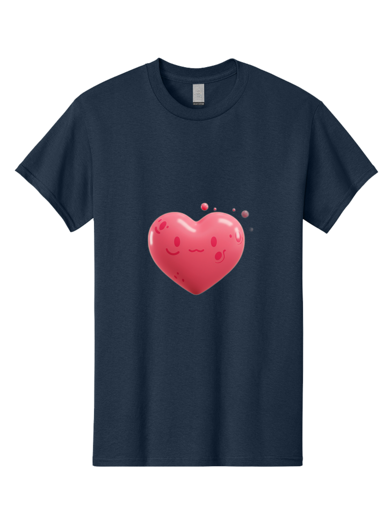 Pink-Heart-Emoji Men'S Graphic Tee, 100% Cotton, Comfortable Casual Summer Wear, Machine Washable, Vintage Camera, Old Camera, Antique Camera, Black Camera, Classic Photography, Photography Equipment, Nostalgic Device, Film Camera, Camera Art Baj681