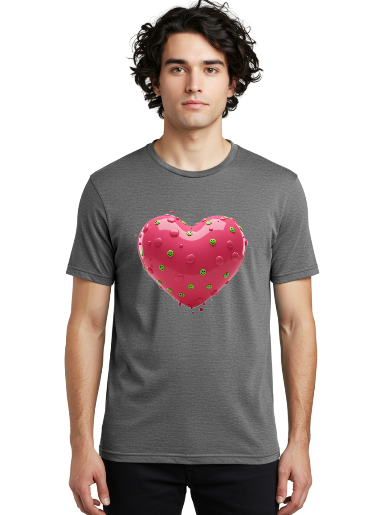 Pink-Heart-Pimples Men'S Graphic Tee, 100% Cotton, Comfortable Casual Summer Wear, Machine Washable, Vintage Camera, Old Camera, Antique Camera, Black Camera, Classic Photography, Photography Equipment, Nostalgic Device, Film Camera, Baj682
