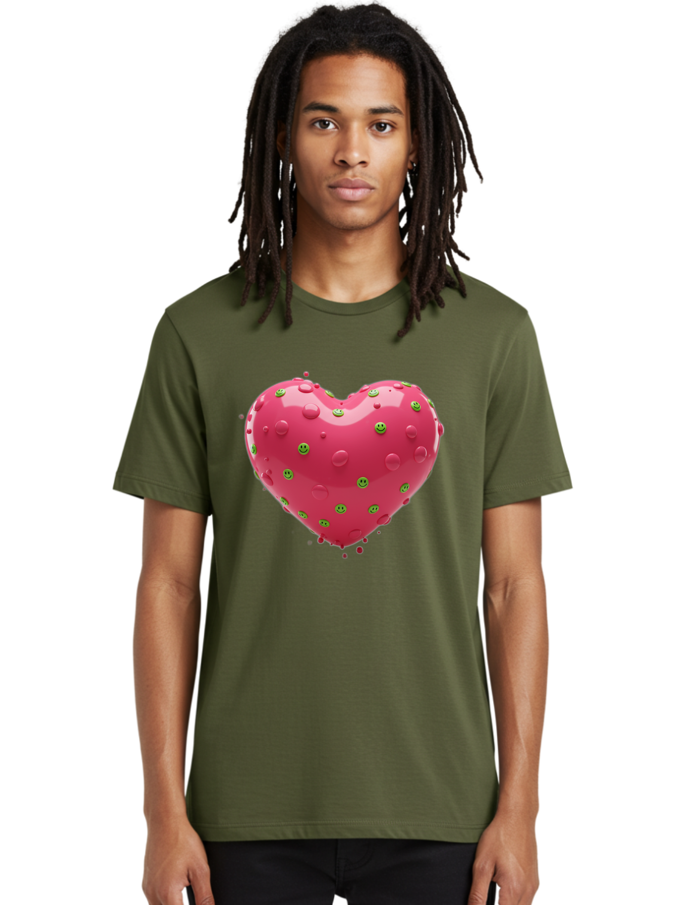 Pink-Heart-Pimples Men'S Graphic Tee, 100% Cotton, Comfortable Casual Summer Wear, Machine Washable, Vintage Camera, Old Camera, Antique Camera, Black Camera, Classic Photography, Photography Equipment, Nostalgic Device, Film Camera, Baj682