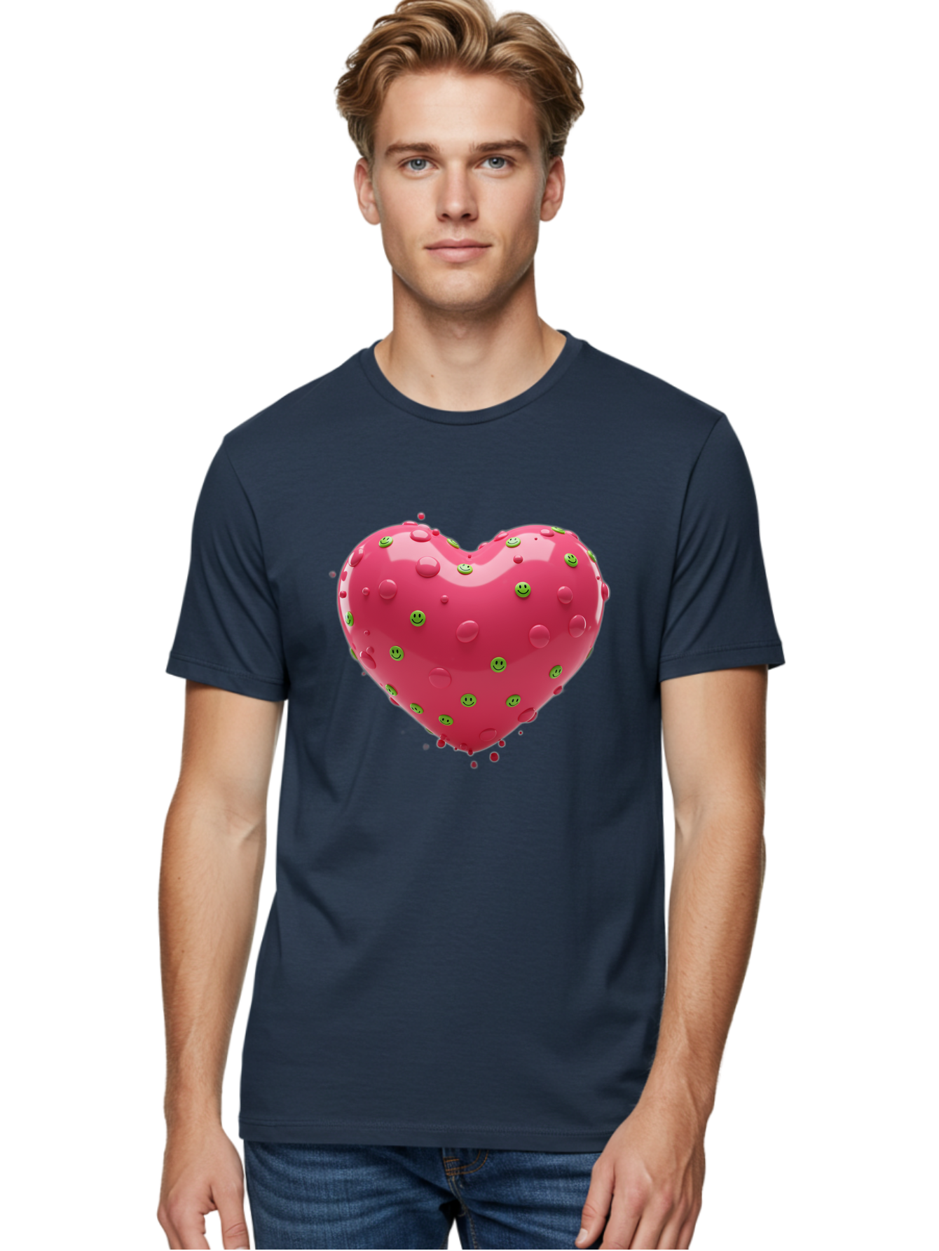 Pink-Heart-Pimples Men'S Graphic Tee, 100% Cotton, Comfortable Casual Summer Wear, Machine Washable, Vintage Camera, Old Camera, Antique Camera, Black Camera, Classic Photography, Photography Equipment, Nostalgic Device, Film Camera, Baj682